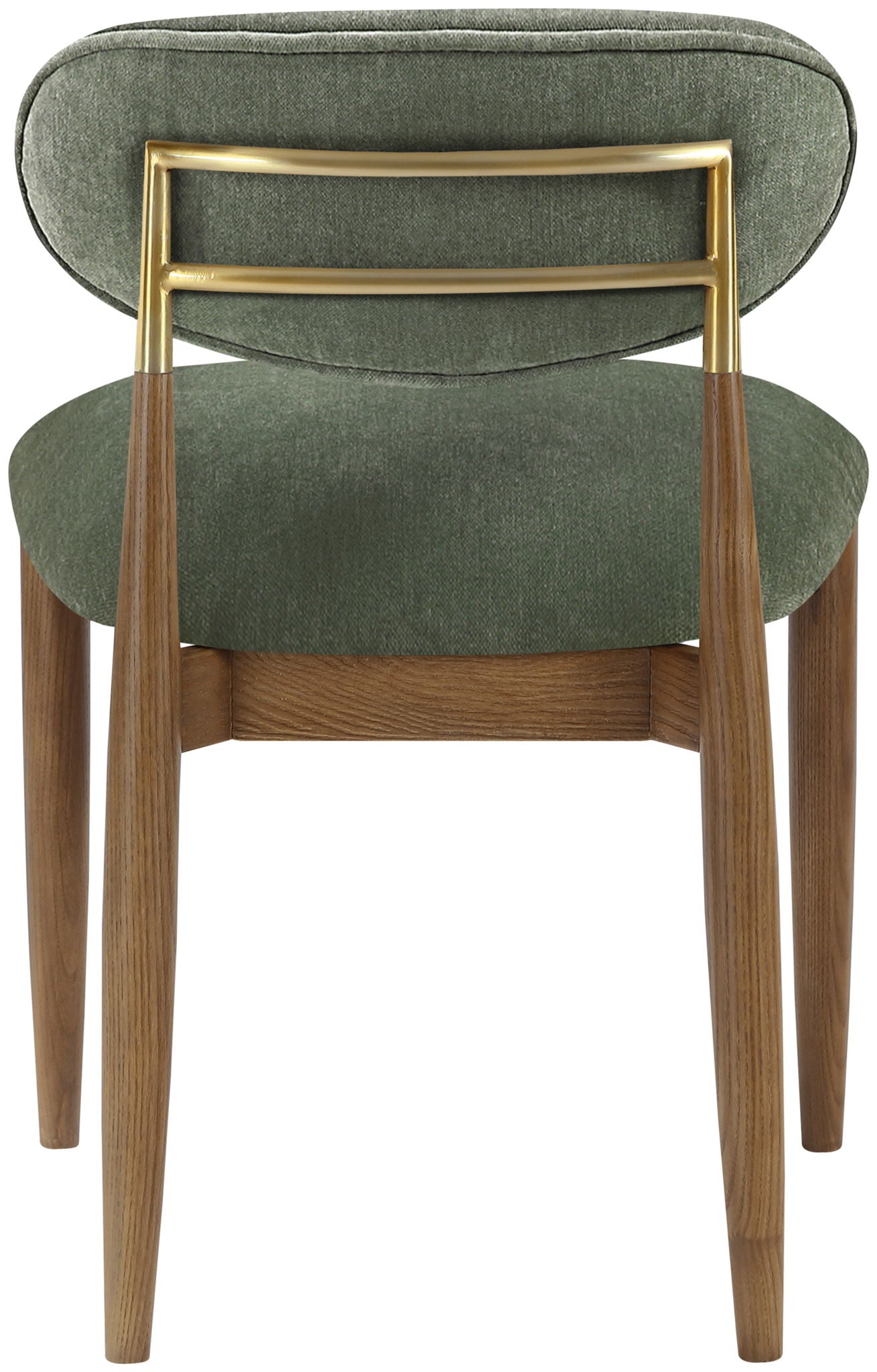 Riccio - Fabric Dining Side Chair (Set of 2) - Walnut Frame - Urban Living Furniture (Los Angeles, CA)
