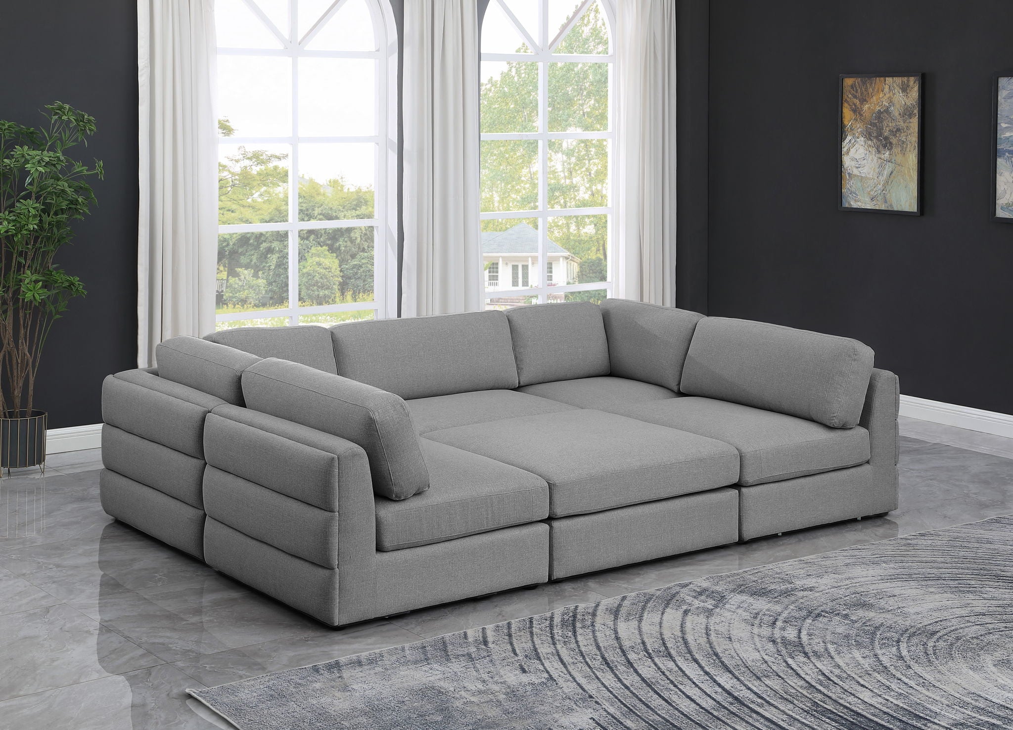 Beckham - 6 Piece Modular Sectional - Urban Living Furniture (Los Angeles, CA)
