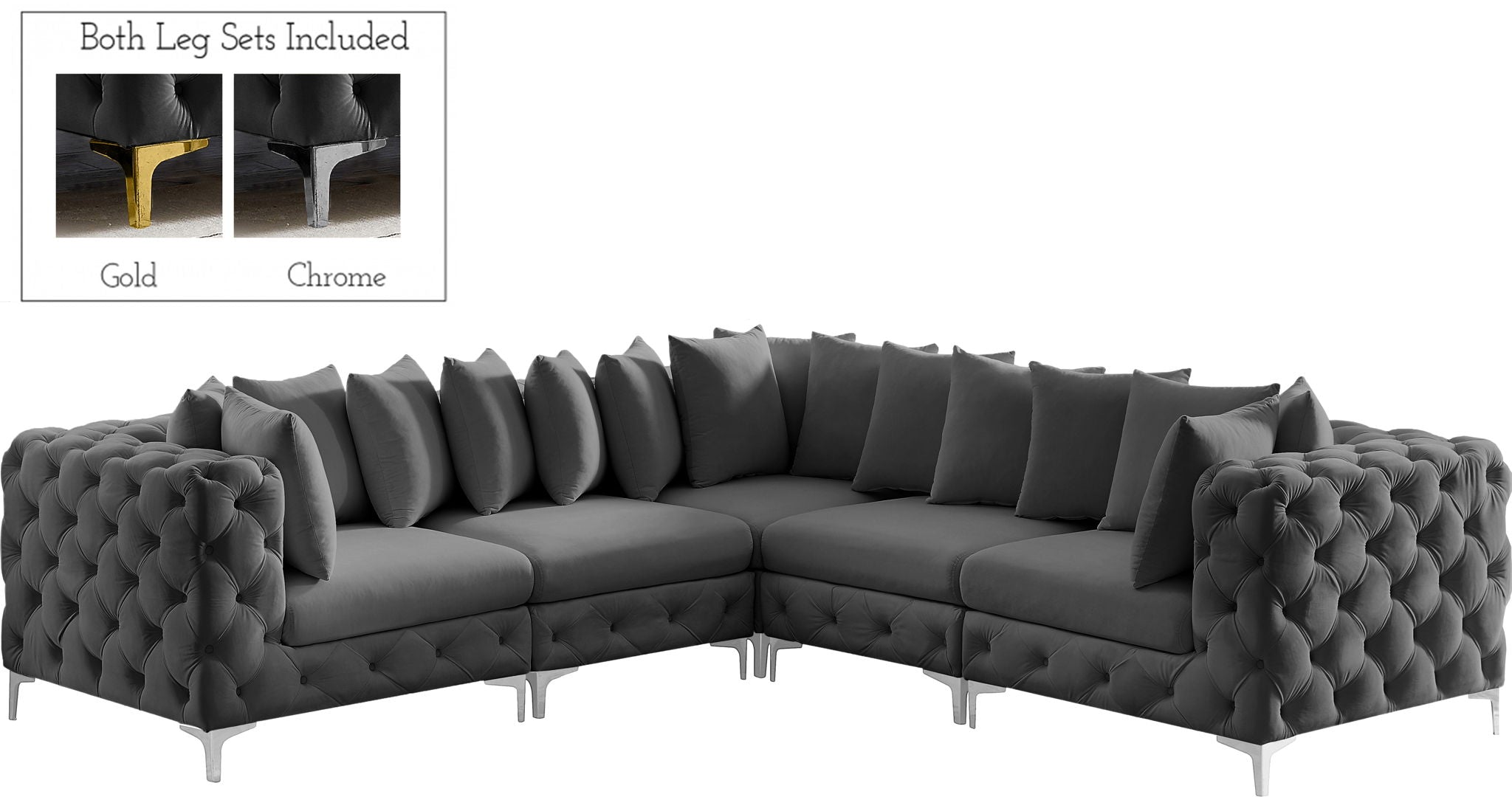 Tremblay - 5 Piece Modular Sectional - Urban Living Furniture (Los Angeles, CA)