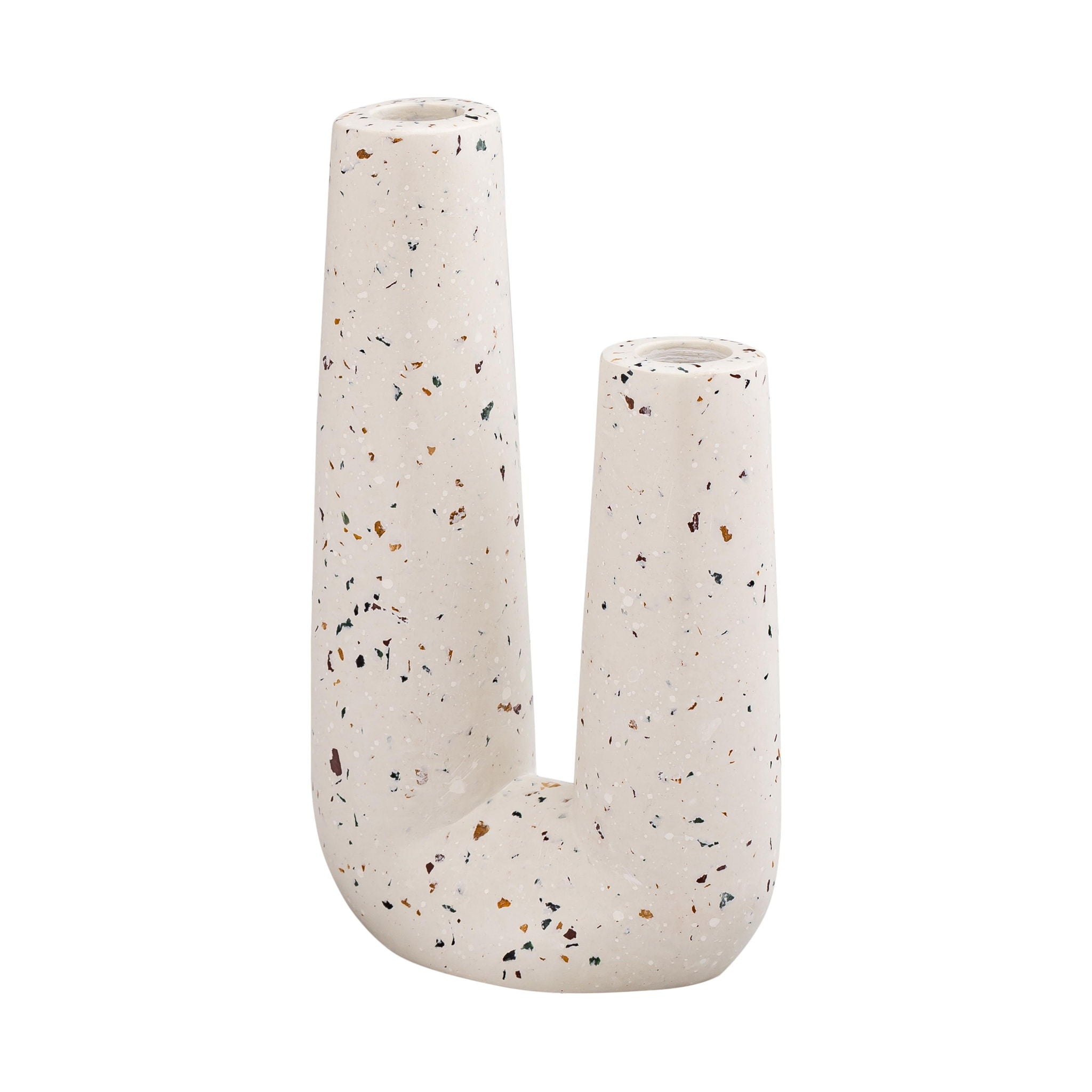 Terrazzo - Novelty Tube Vase - Beige - Urban Living Furniture (Los Angeles, CA)