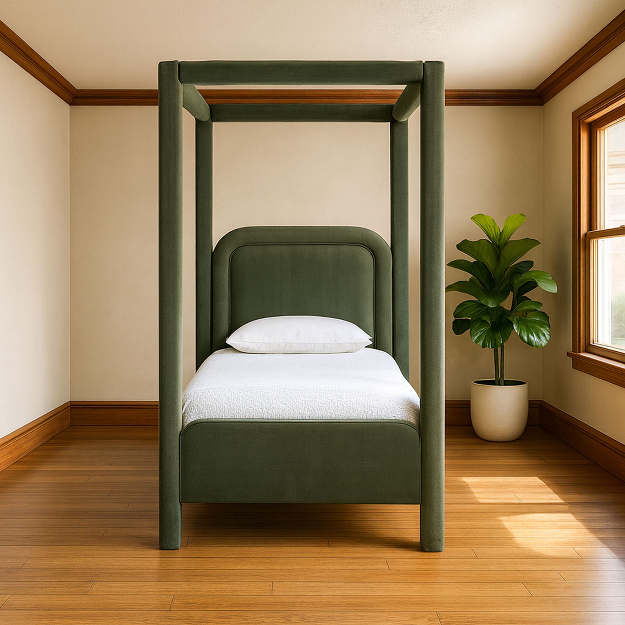 Salina - Velvet Upholstered Bed - Urban Living Furniture (Los Angeles, CA)