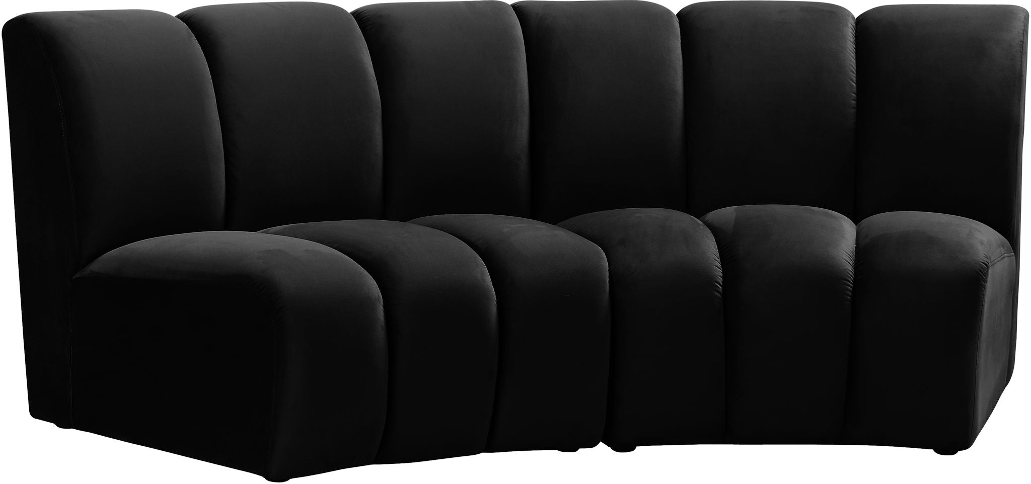 Infinity - 2 Piece Velvet Modular Sectional - Urban Living Furniture (Los Angeles, CA)