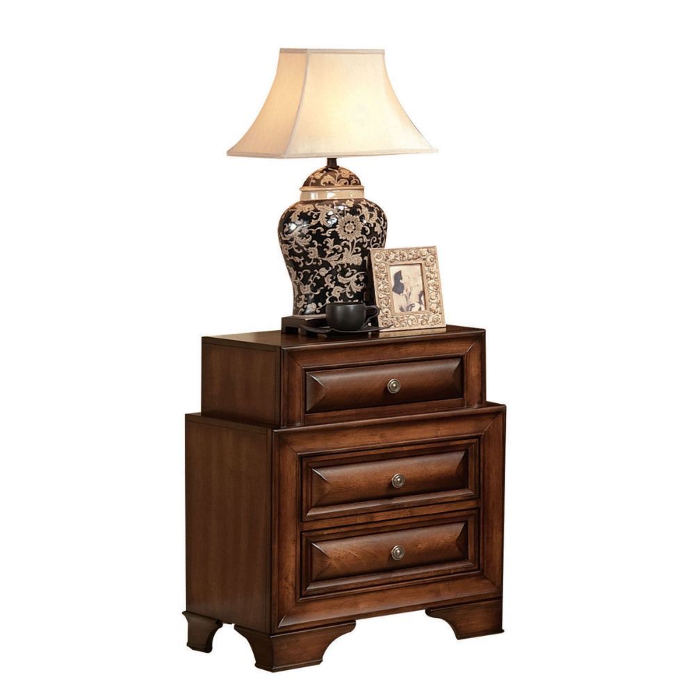 Konane - Nightstand - Brown Cherry - Urban Living Furniture (Los Angeles, CA)