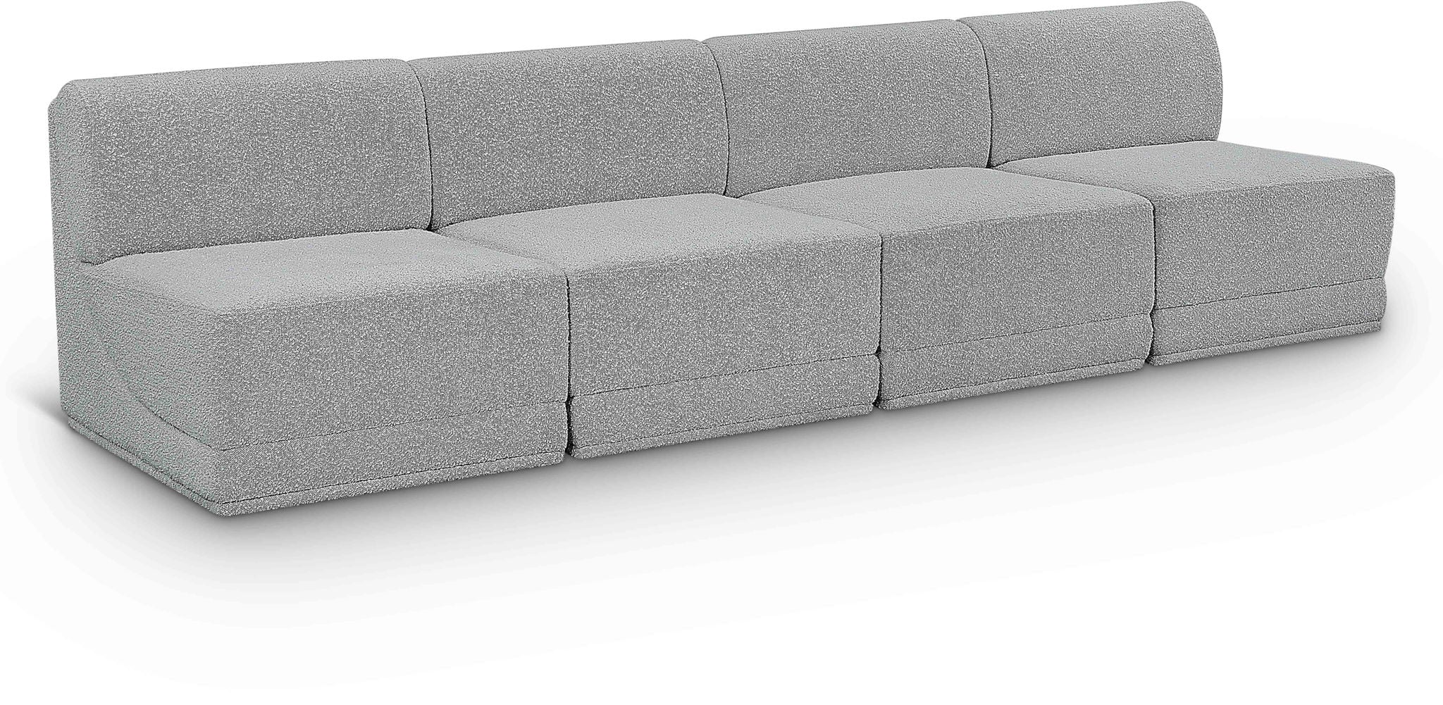 Ollie - 4 Seat Armless Modular Sofa - Urban Living Furniture (Los Angeles, CA)