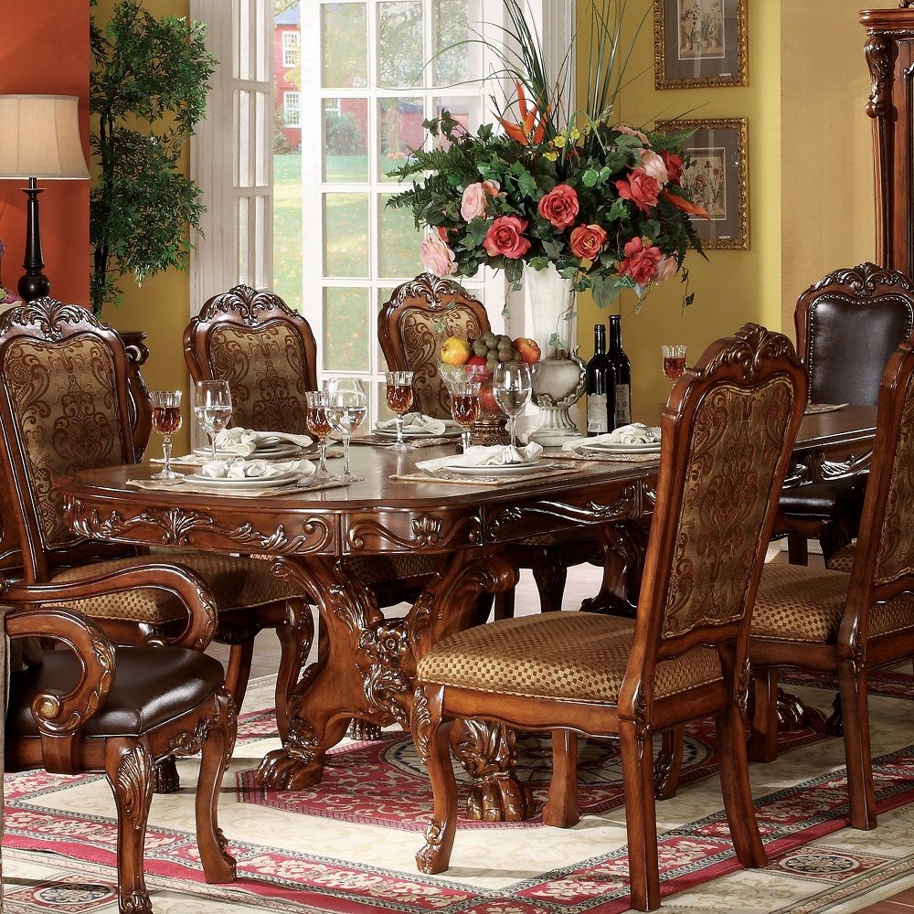 Dresden - Dining Table (Trestle) - Urban Living Furniture (Los Angeles, CA)