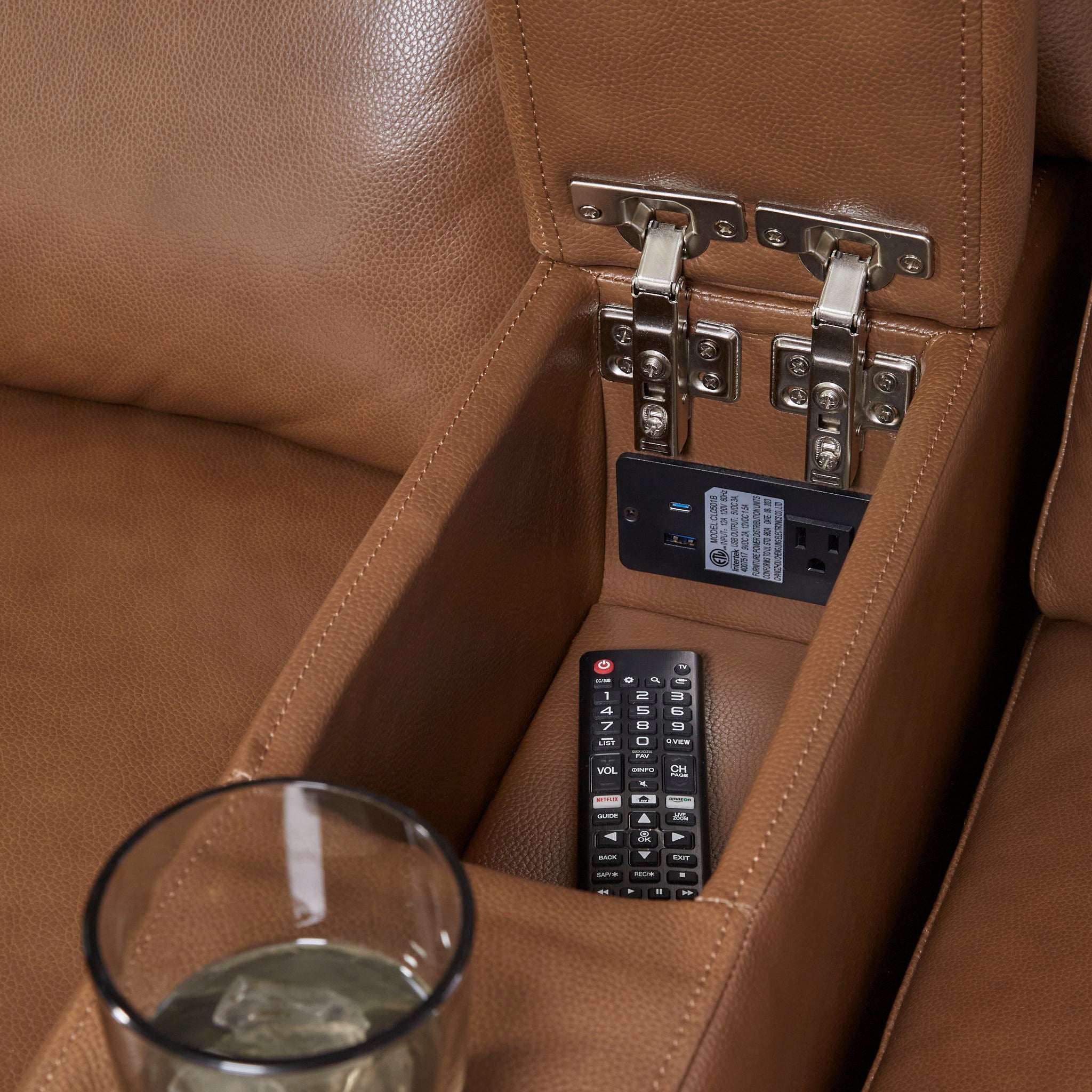 Modesto - Modular Power Reclining Sectional With Power Adjustable Headrests - Urban Living Furniture (Los Angeles, CA)