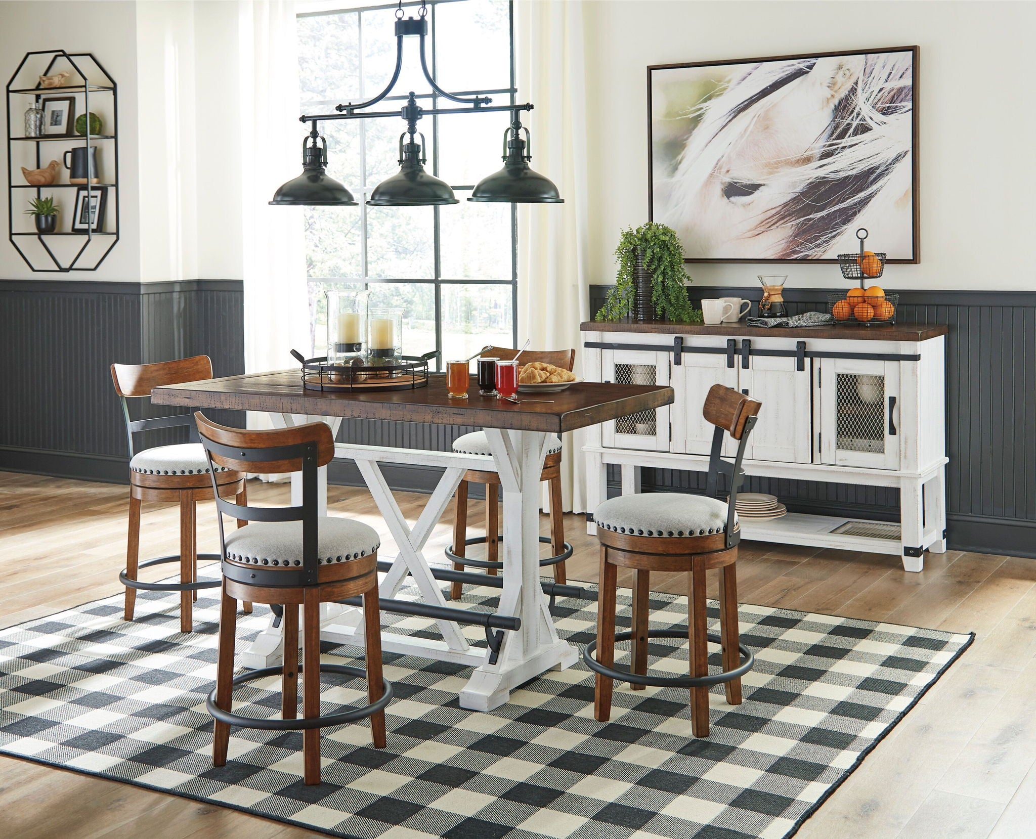 Valebeck - Counter Height Table Set - Urban Living Furniture (Los Angeles, CA)