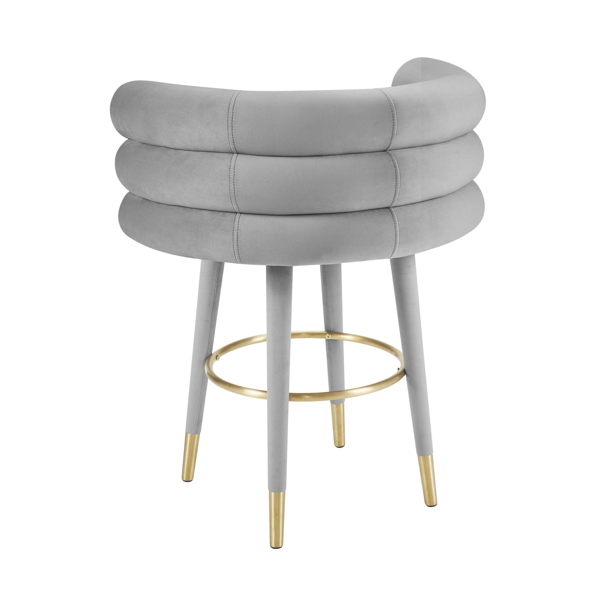 Betty - Velvet Counter Stool - Urban Living Furniture (Los Angeles, CA)