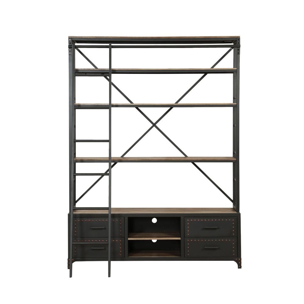 Actaki - Bookshelf & Ladder - Urban Living Furniture (Los Angeles, CA)