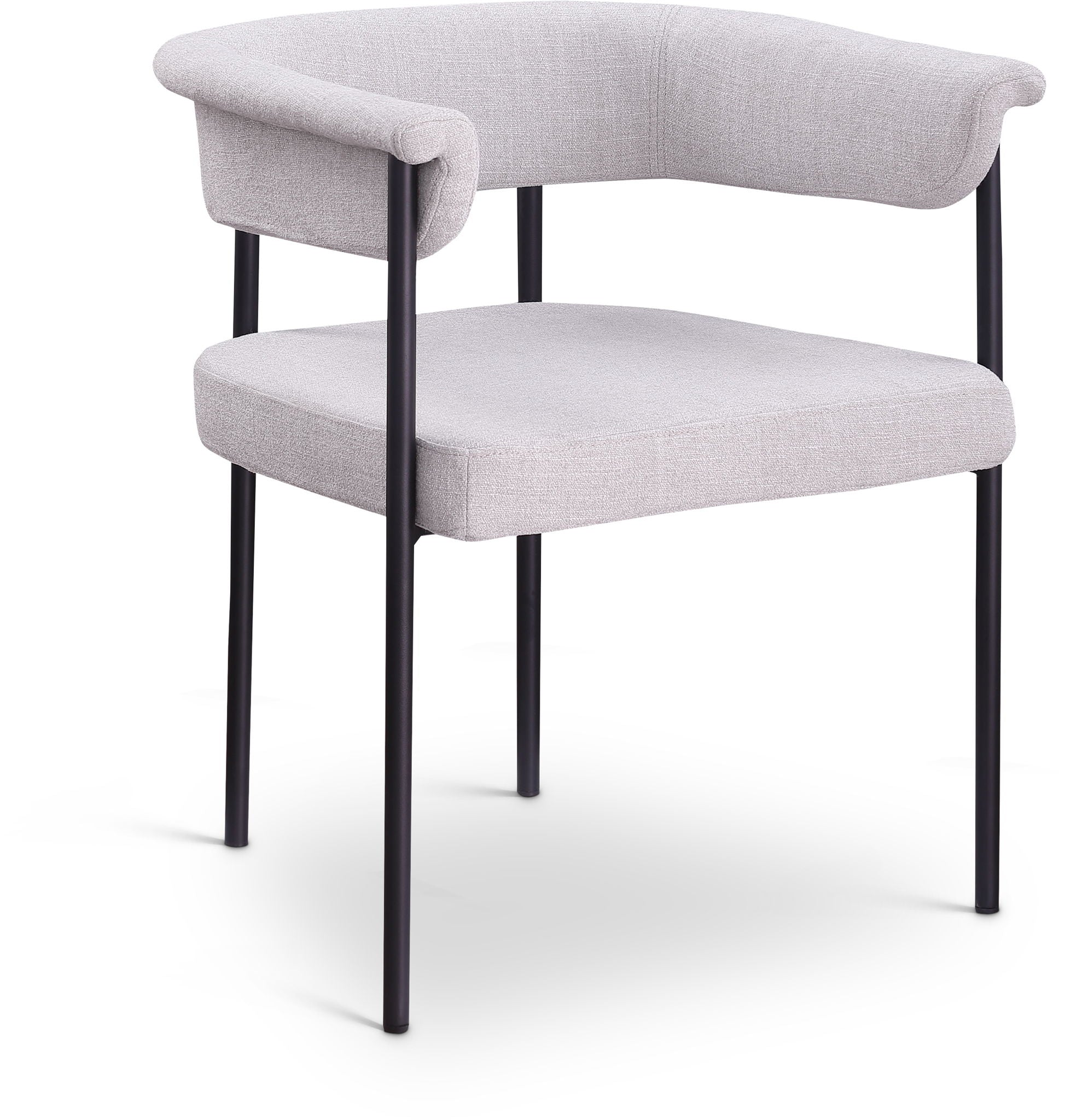 Malin - Linen Dining Chair (Set of 2) - Urban Living Furniture (Los Angeles, CA)