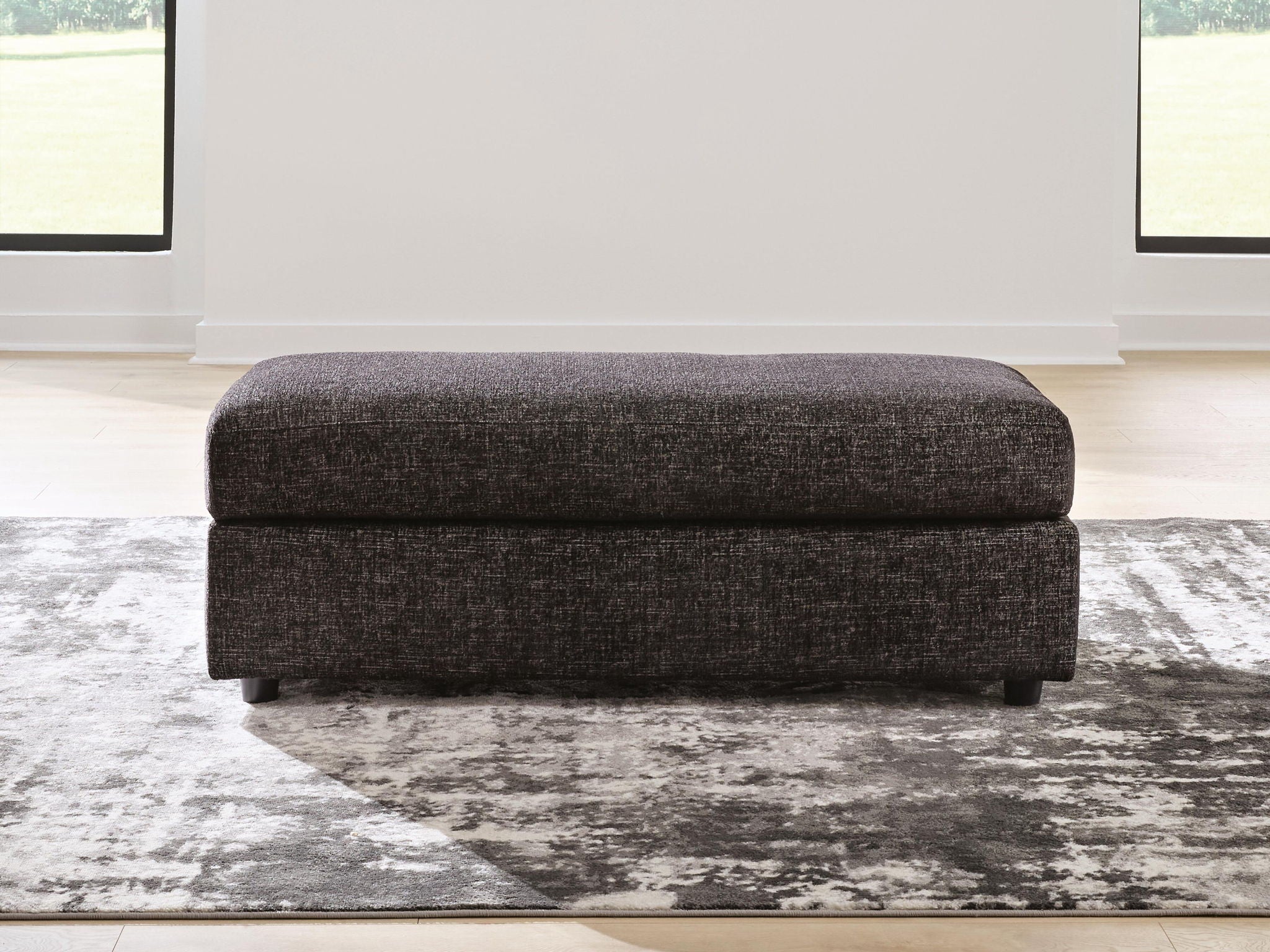 Lentiz - Oversized Accent Ottoman - Onyx - Urban Living Furniture (Los Angeles, CA)