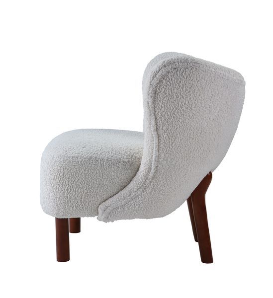 Zusud - Accent Chair - White Teddy Sherpa - Urban Living Furniture (Los Angeles, CA)
