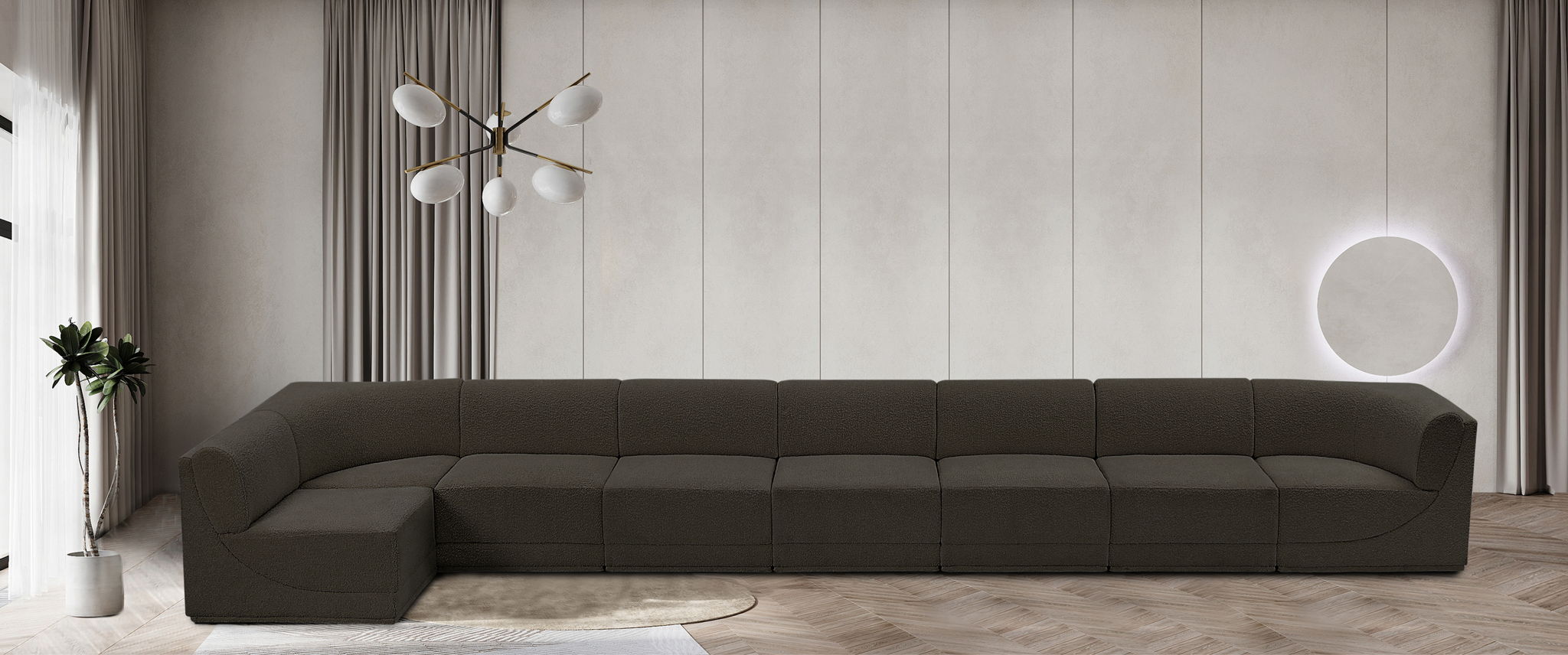 Ollie - 8 Piece Modular Sectional - Urban Living Furniture (Los Angeles, CA)