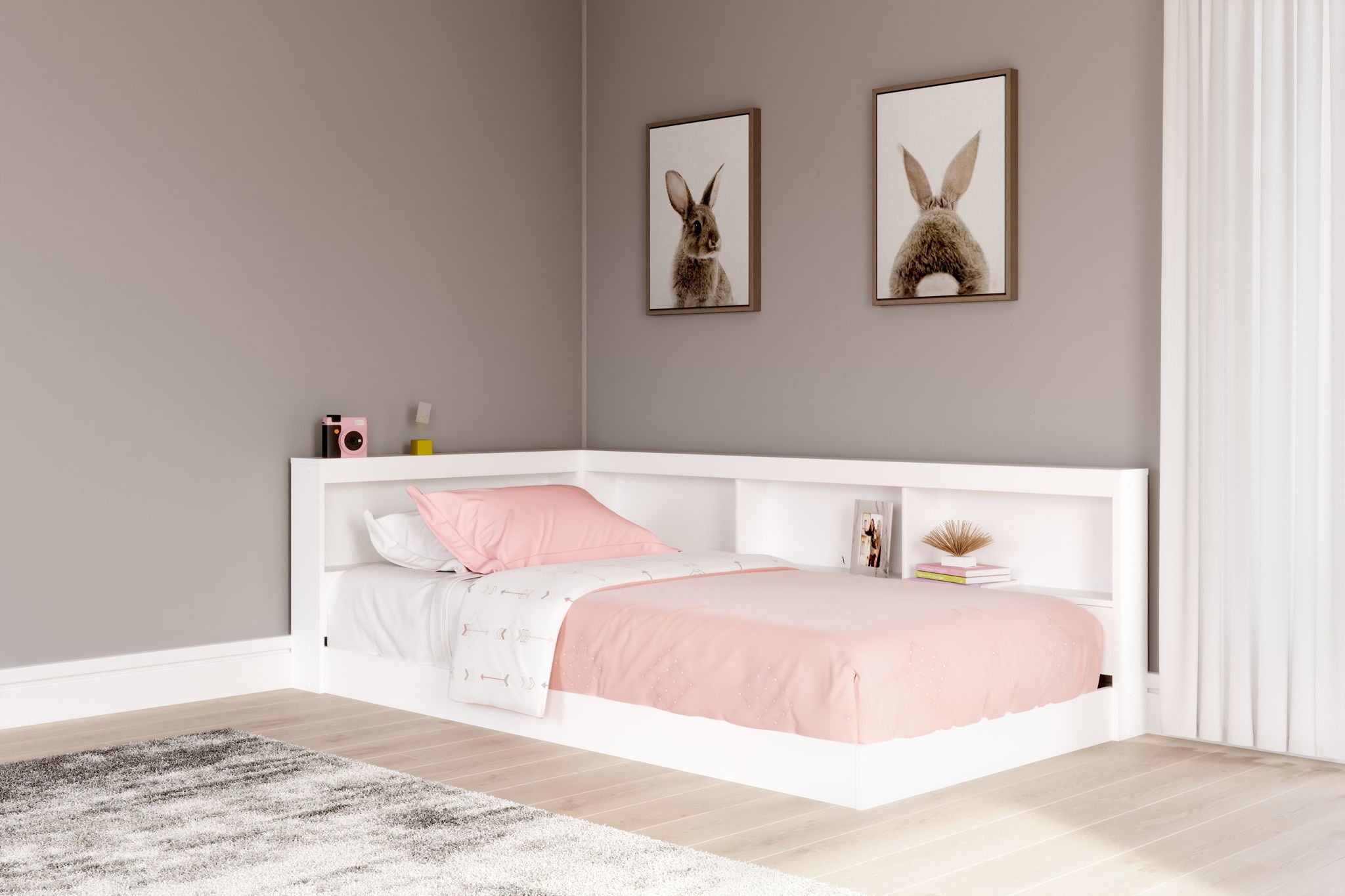 Piperton - Bookcase Storage Bed - Urban Living Furniture (Los Angeles, CA)