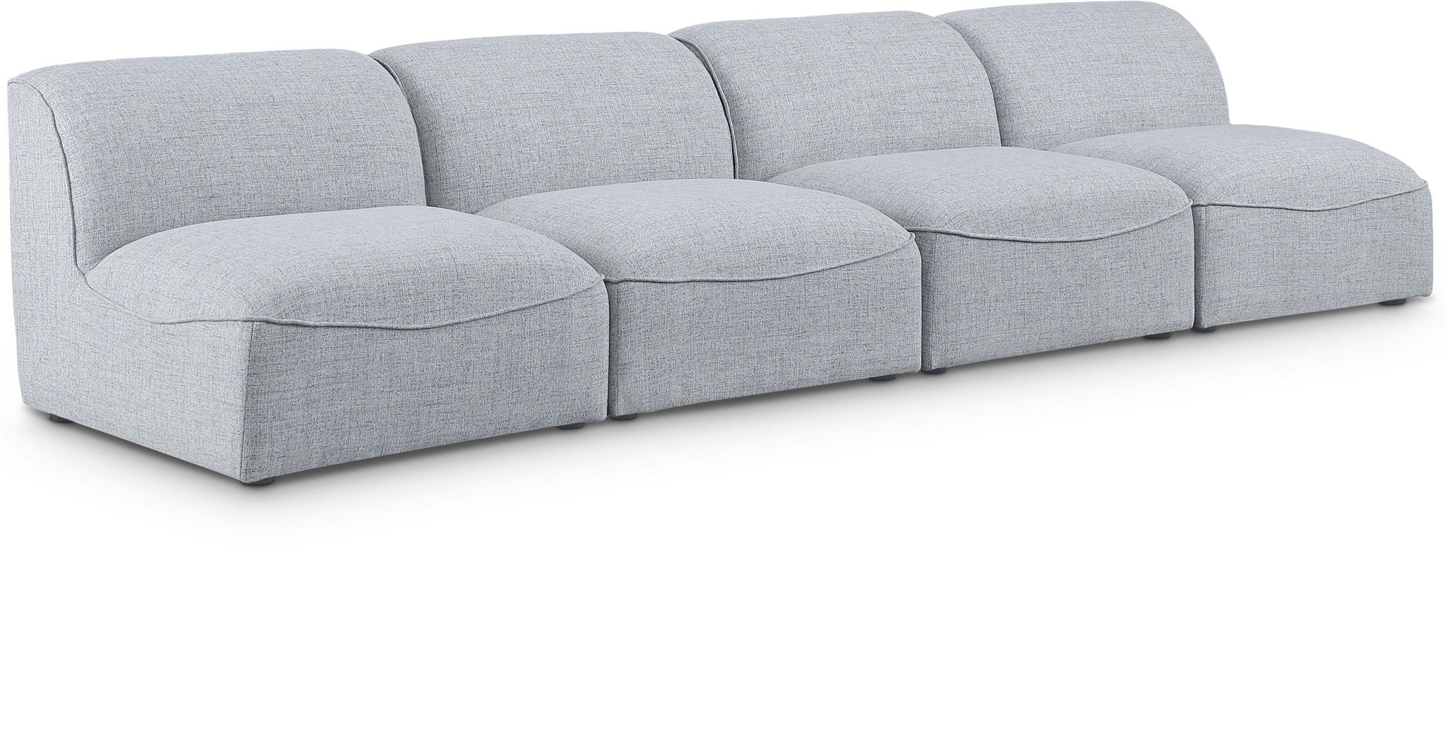 Miramar - 4 Seat Armless Modular Sofa - Urban Living Furniture (Los Angeles, CA)