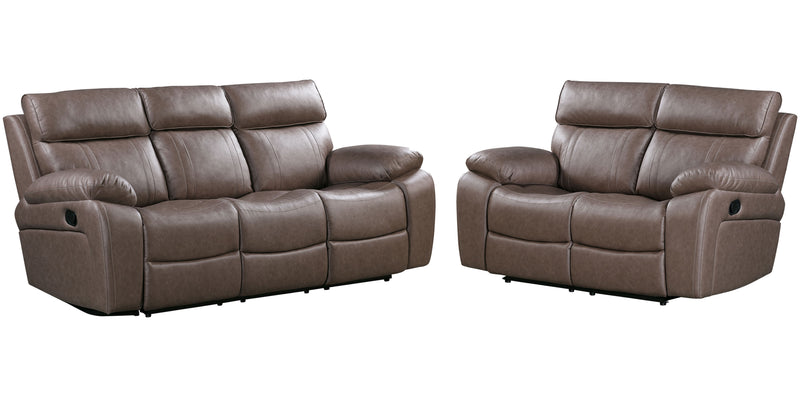 Theon - Manual Glider Reclining Sofa Set