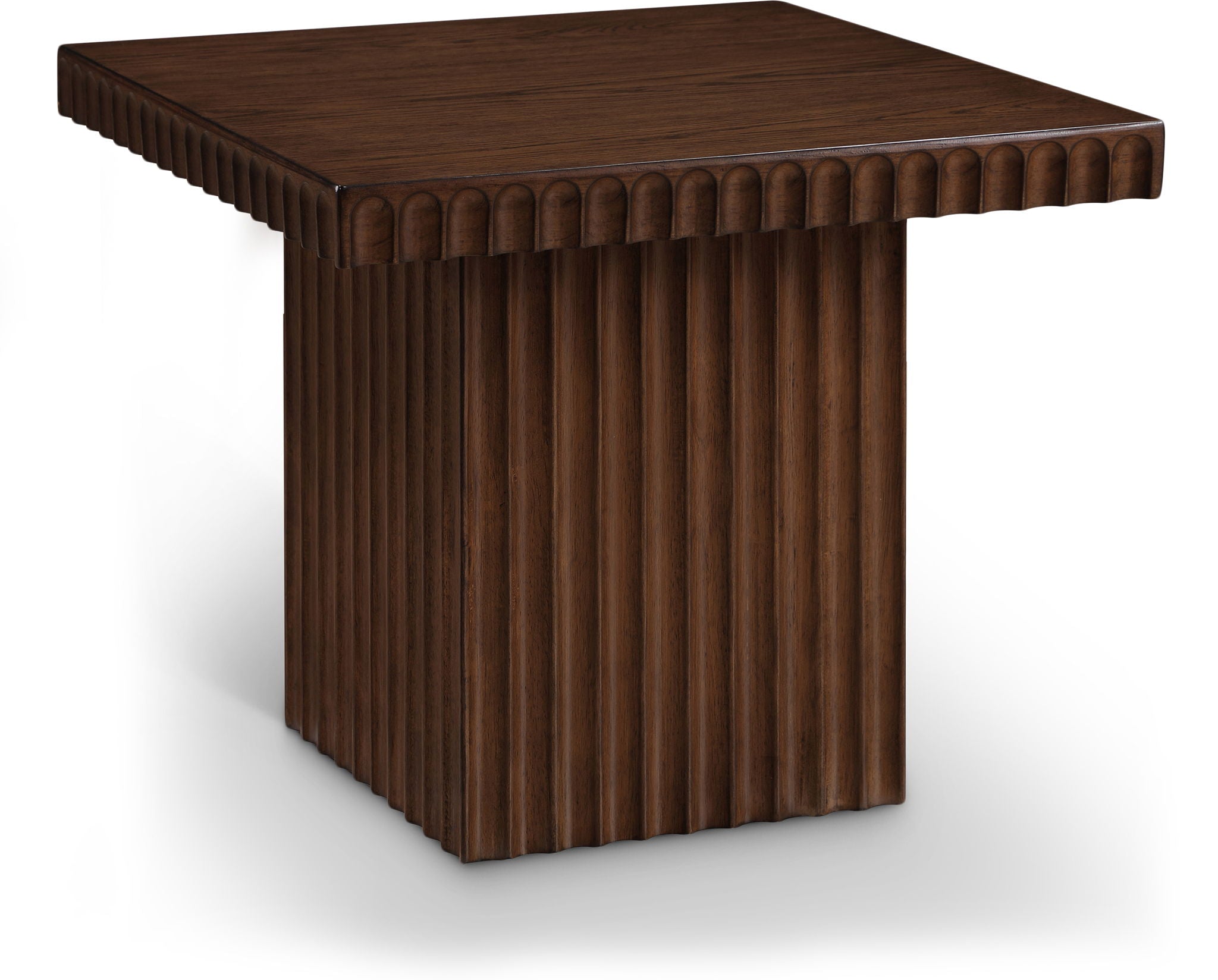 Spencer - 18" Oak Veneer Coffee Table - Urban Living Furniture (Los Angeles, CA)