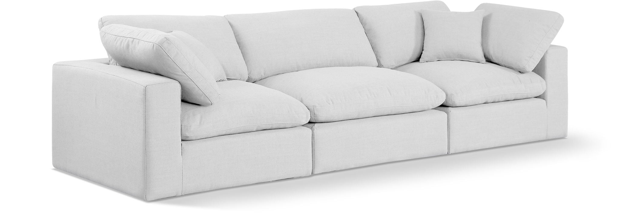 Comfy - Linen Modular Sofa 3 Seats - Urban Living Furniture (Los Angeles, CA)
