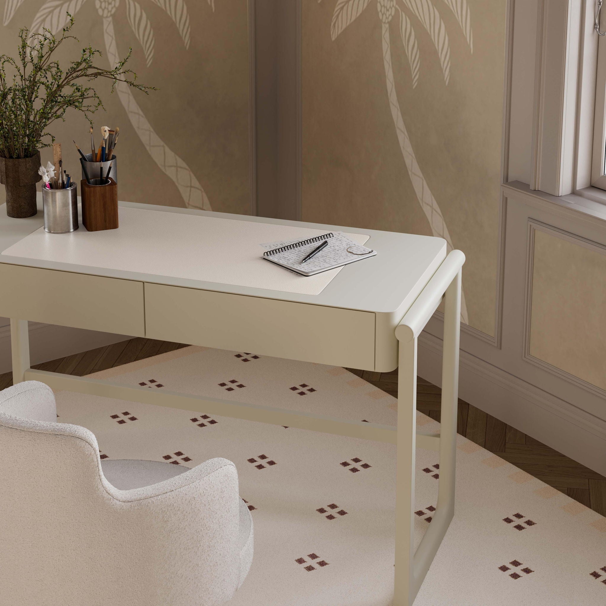 Alfalfa - 2 Drawer Desk - Urban Living Furniture (Los Angeles, CA)