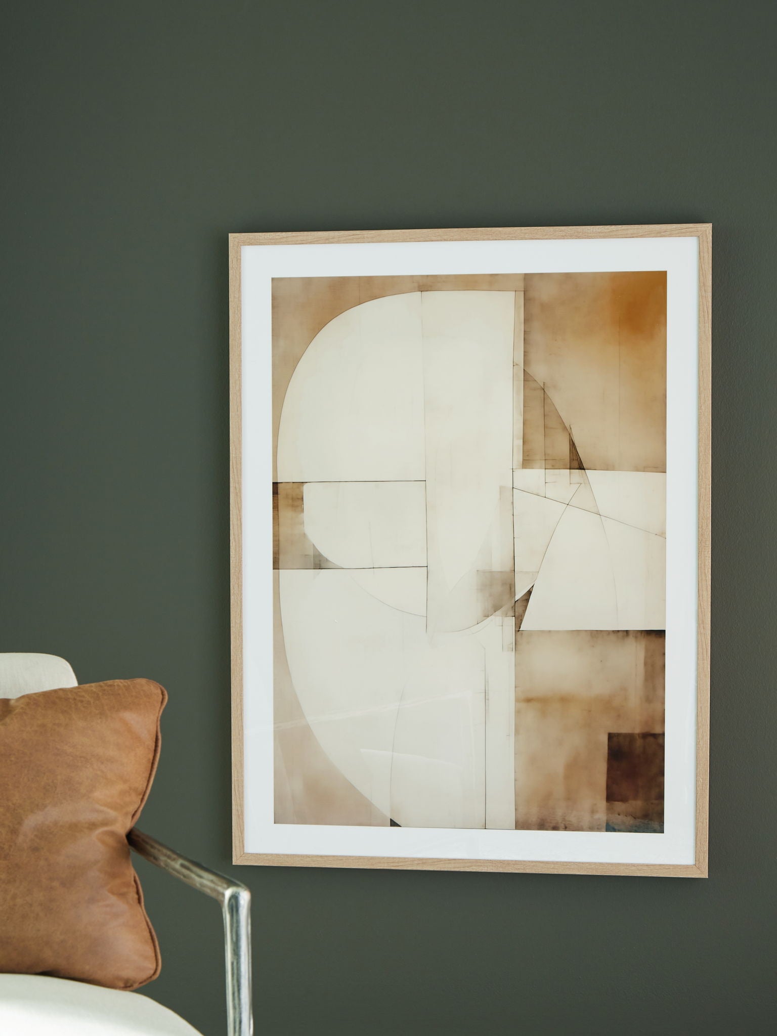 Corlain - Brown / Tan / White - Wall Art - Urban Living Furniture (Los Angeles, CA)