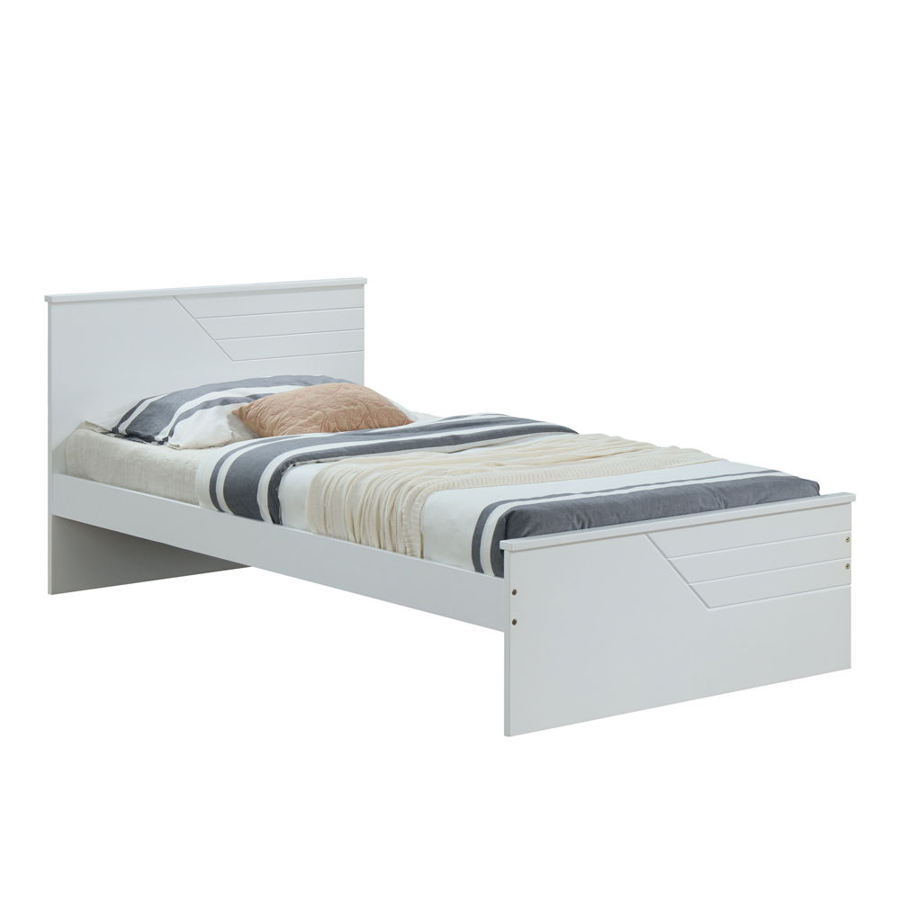 Ragna - Twin Bed - White - Urban Living Furniture (Los Angeles, CA)