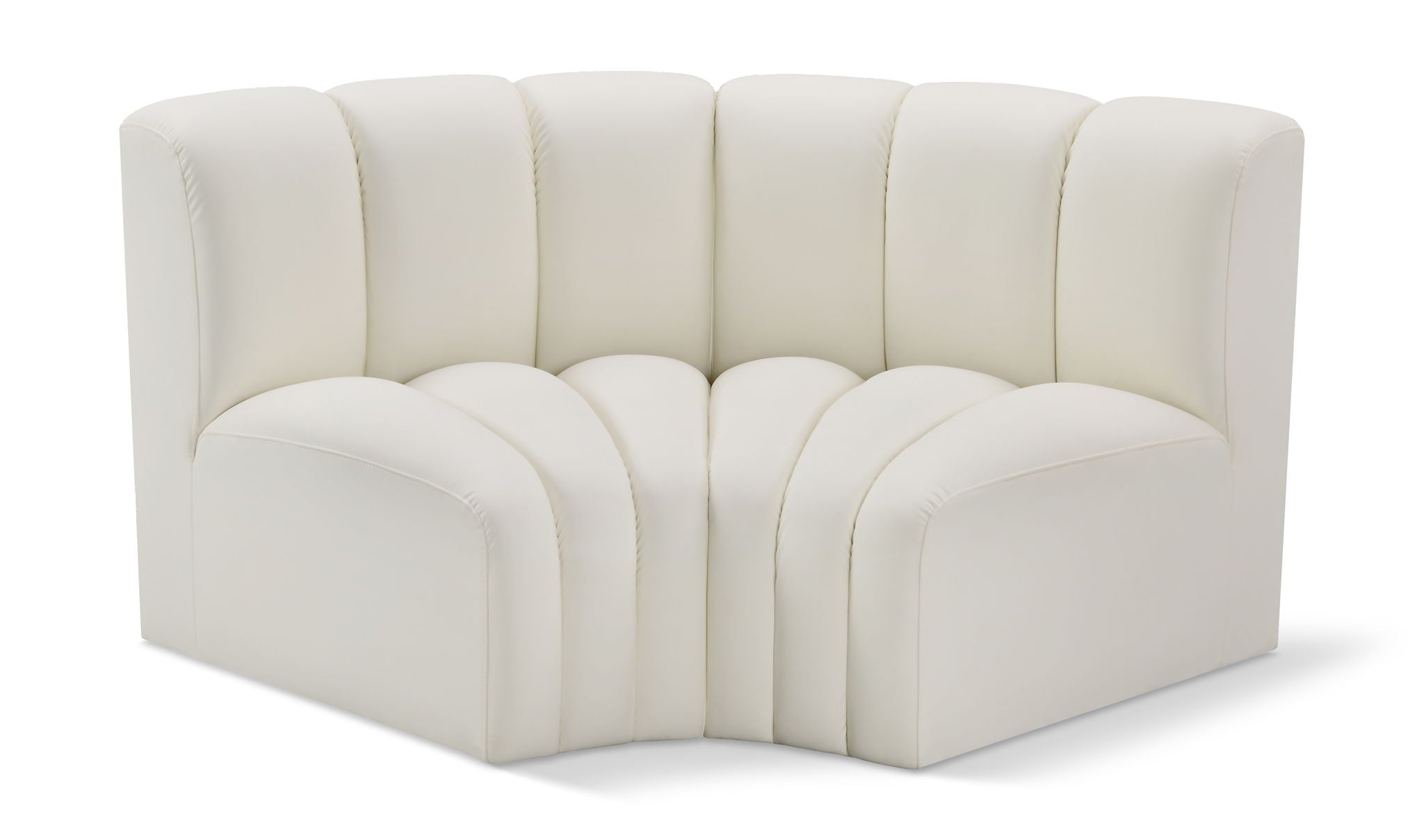 Arc - Faux Leather 2 Piece Modular Sofa - Urban Living Furniture (Los Angeles, CA)