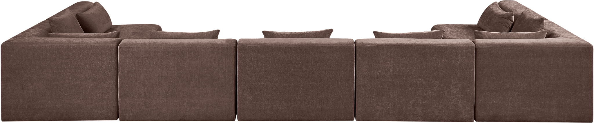 Stellar - 7 Piece Chenille Fabric Upholstered Modular Sectional - Urban Living Furniture (Los Angeles, CA)