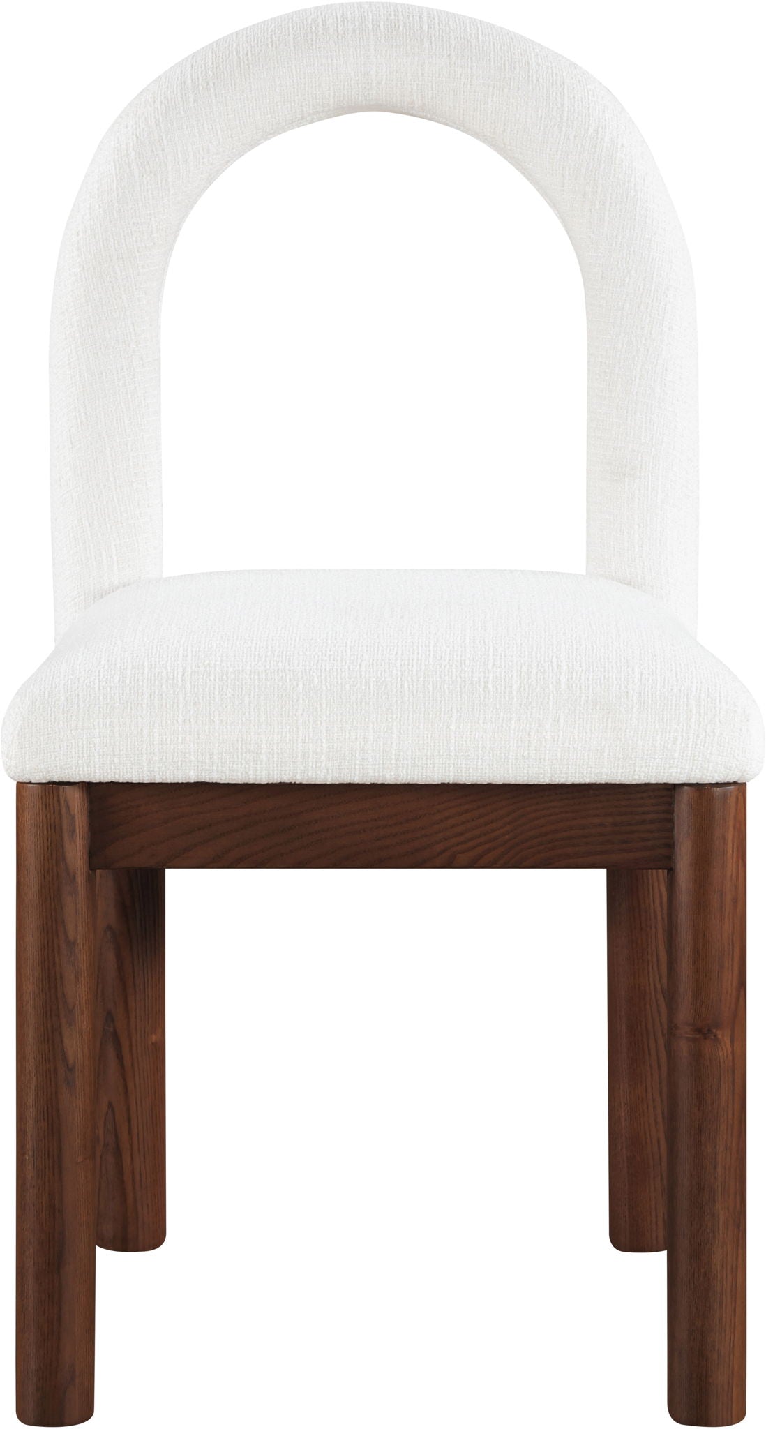 Conrad - Linen Dining Chair With Brown Legs - Urban Living Furniture (Los Angeles, CA)