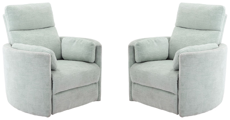 Radius - Power Swivel Glider Recliner (Set of 2)