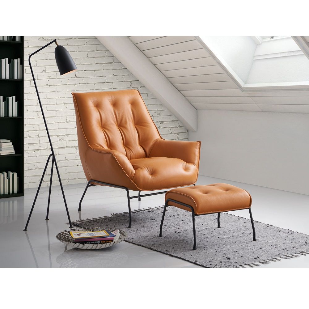 Zusa - Accent Chair & Ottoman - Urban Living Furniture (Los Angeles, CA)