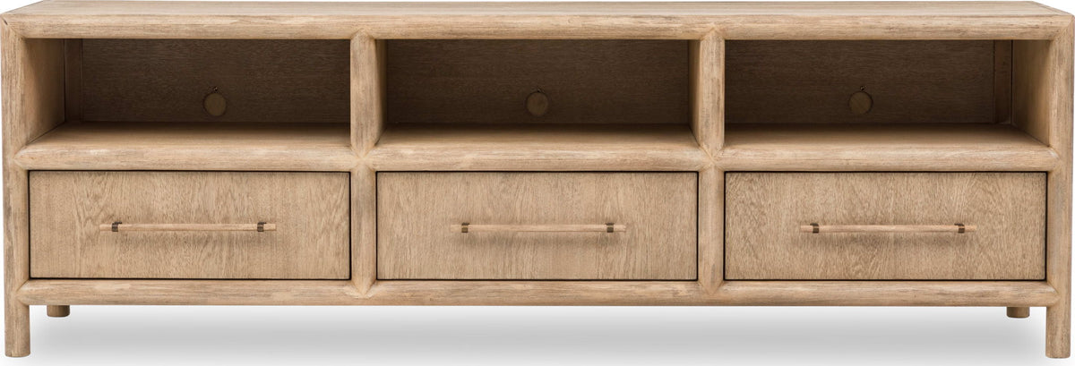 Dorsey - 84" Entertainment Console - Granola