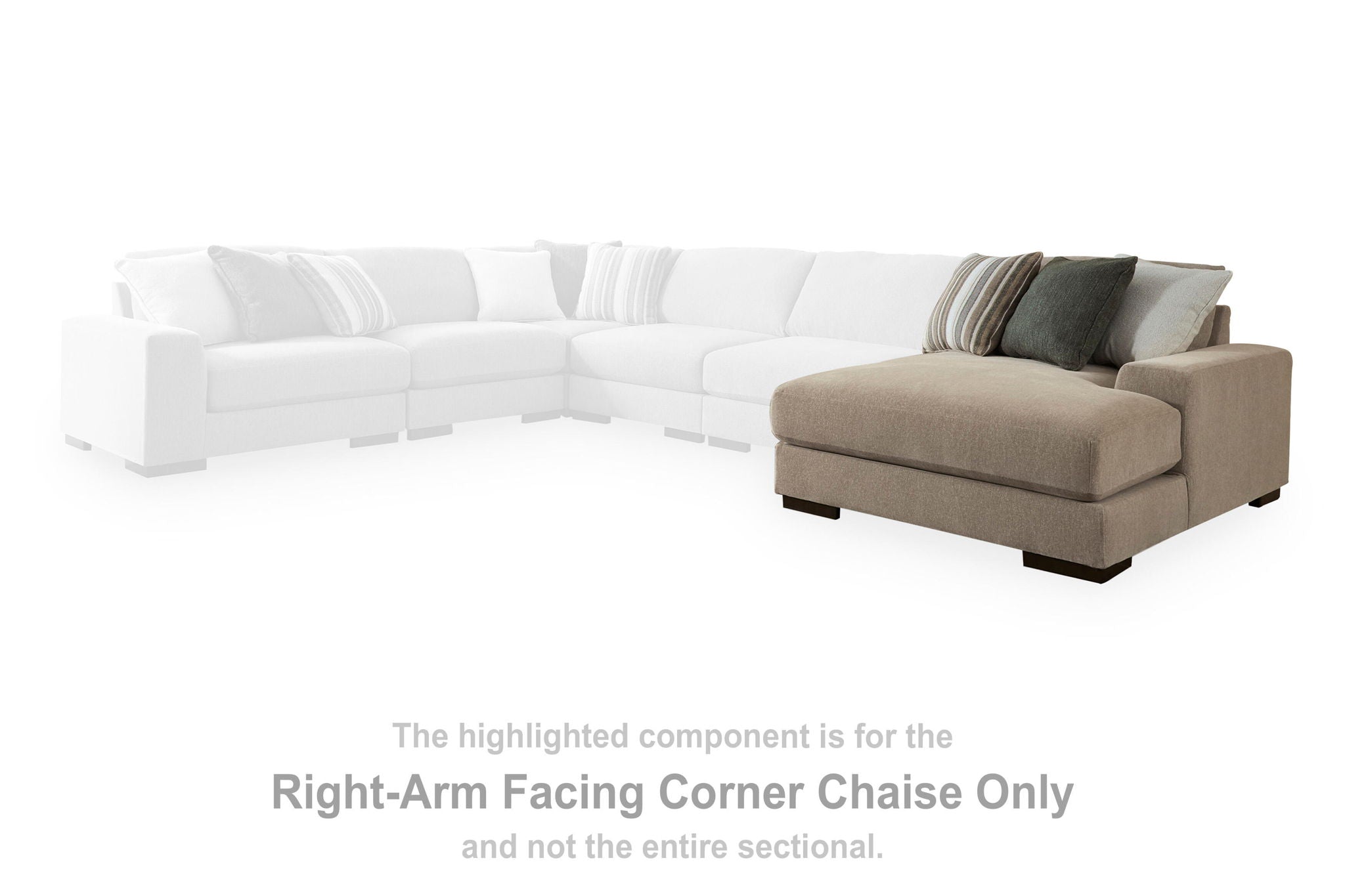 Linenhause - RAF Corner Chaise - Dune - Urban Living Furniture (Los Angeles, CA)