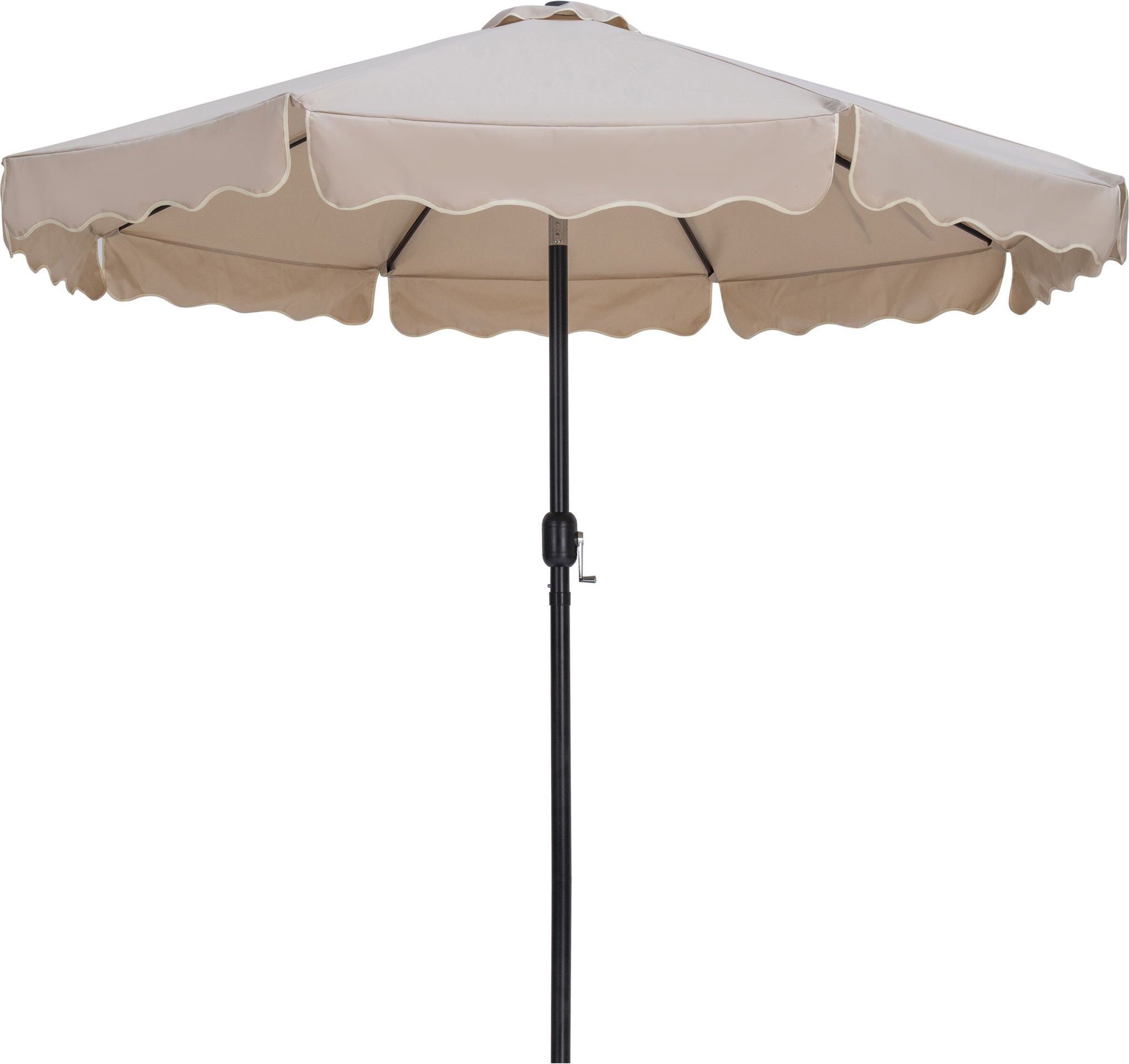 Amalfi - Patio Umbrella - Light Brown Base / Black Pole - Urban Living Furniture (Los Angeles, CA)