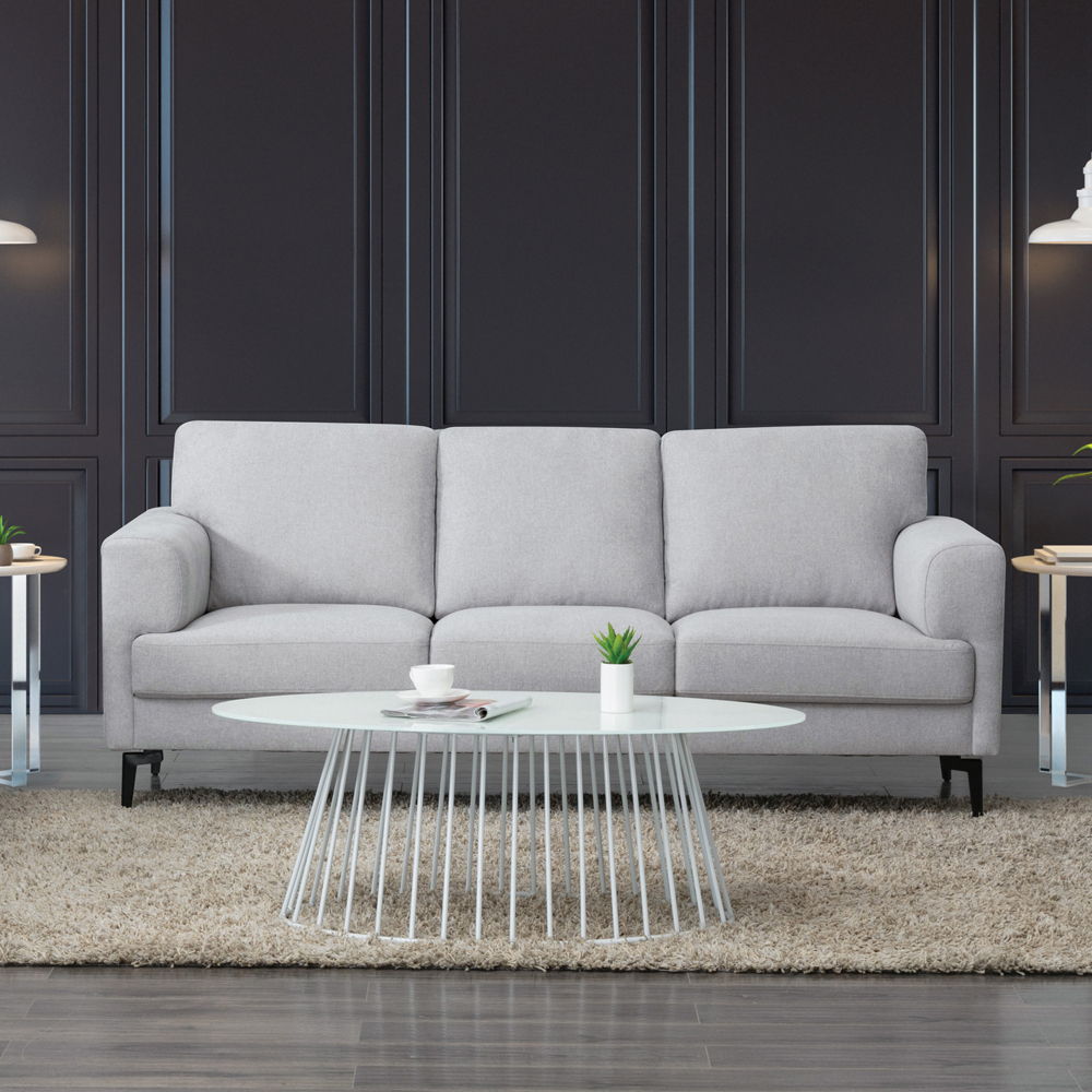 Kyrene - Sofa - Light Gray Linen - Urban Living Furniture (Los Angeles, CA)