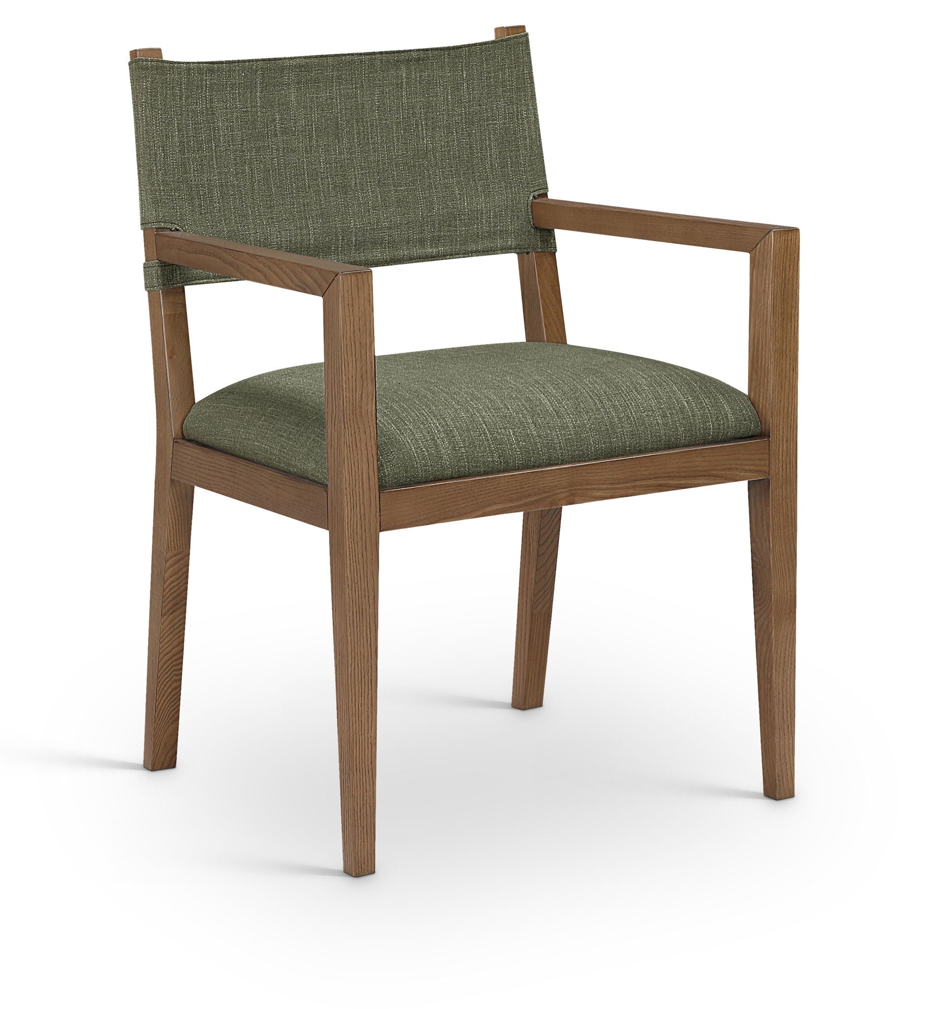 Avon - Linen Textured Performance Fabric Dining Arm Chair - Urban Living Furniture (Los Angeles, CA)