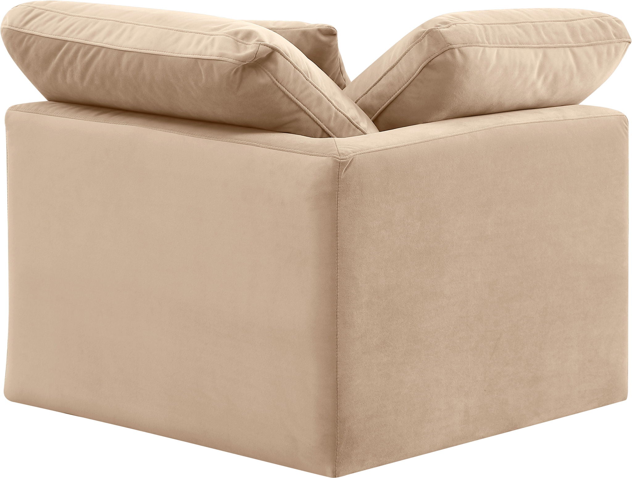 Indulge - Velvet Corner Chair - Urban Living Furniture (Los Angeles, CA)