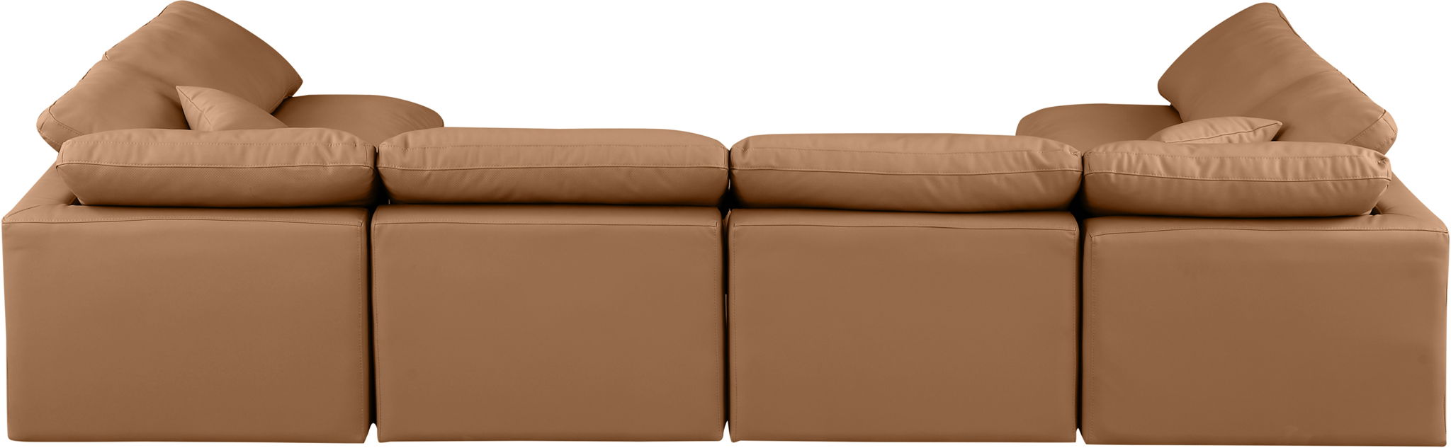 Indulge - Faux Leather 6 Piece Modular U-Shaped Sectional - Urban Living Furniture (Los Angeles, CA)