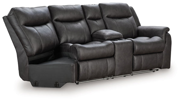 Sultan Meadow - Eclipse - RAF Reclining Loveseat