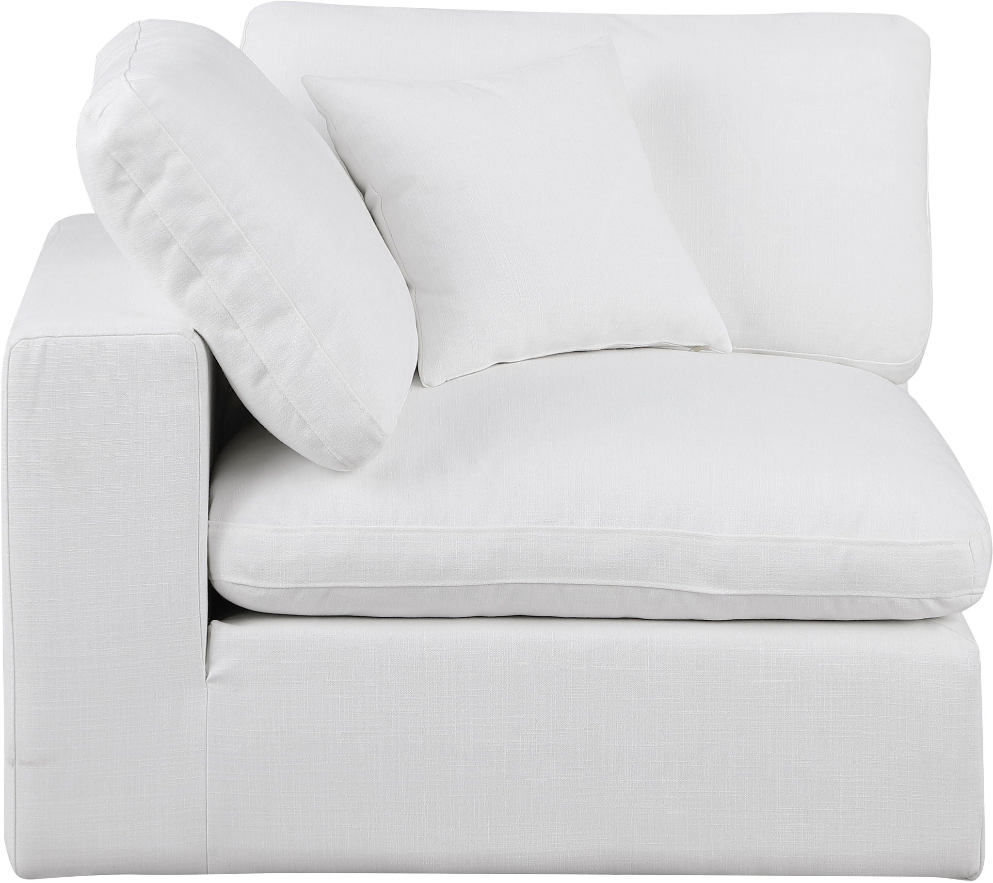 Comfy - Linen Corner Chair - Urban Living Furniture (Los Angeles, CA)