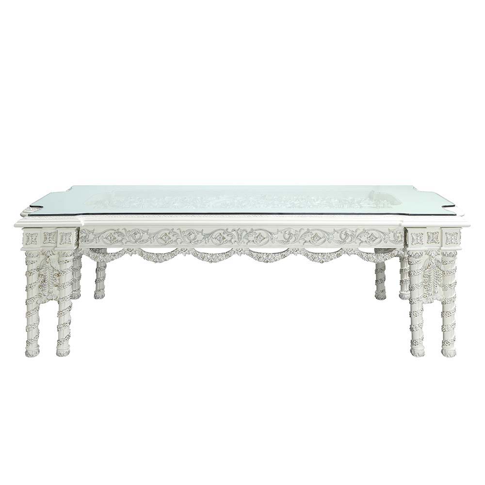 Vanaheim - Dining Table - Antique White Finish - Urban Living Furniture (Los Angeles, CA)