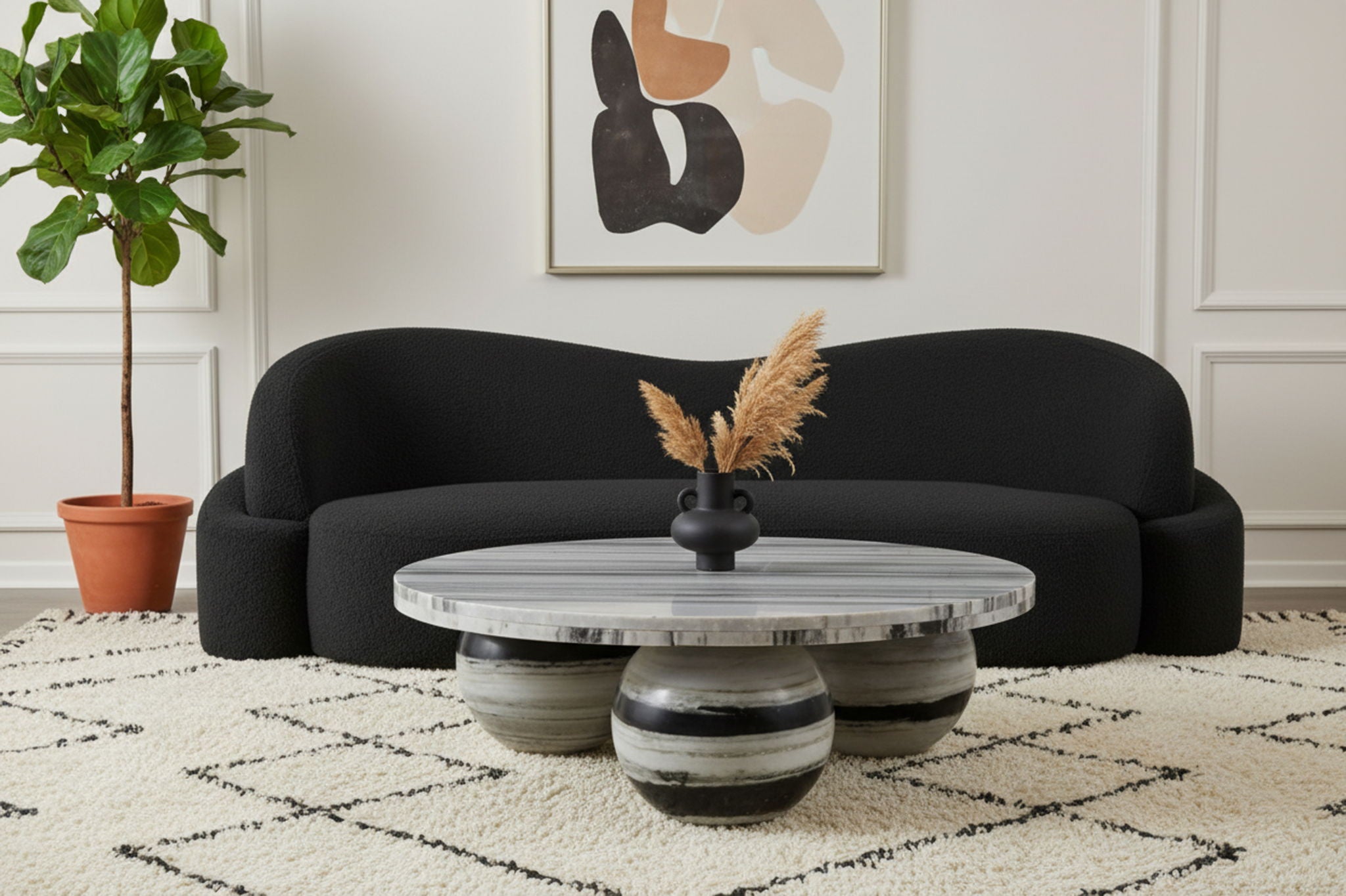 Spherical - Marble/Stone Coffee Table - Urban Living Furniture (Los Angeles, CA)