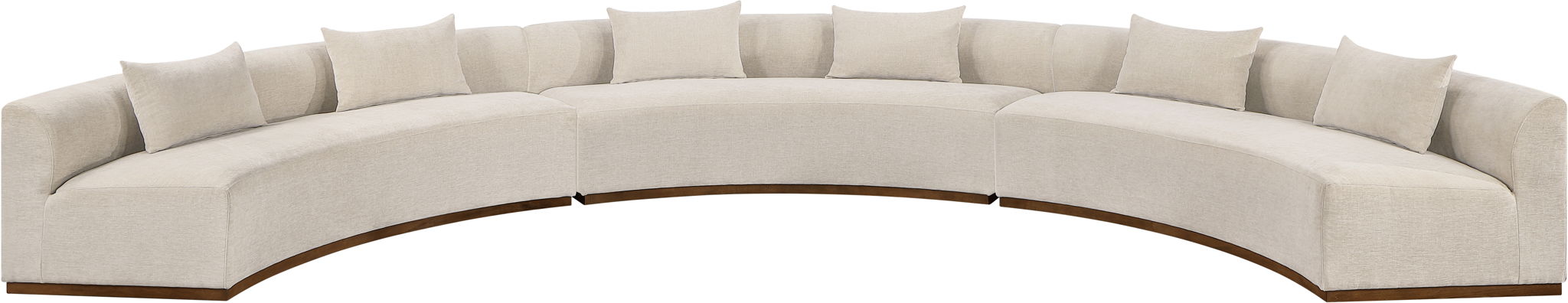 Avanti - Chenille Fabric Upholstered 3 Piece Modular Sectional - Urban Living Furniture (Los Angeles, CA)