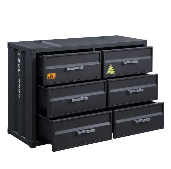 Cargo - Dresser - Gunmetal Finish - Urban Living Furniture (Los Angeles, CA)