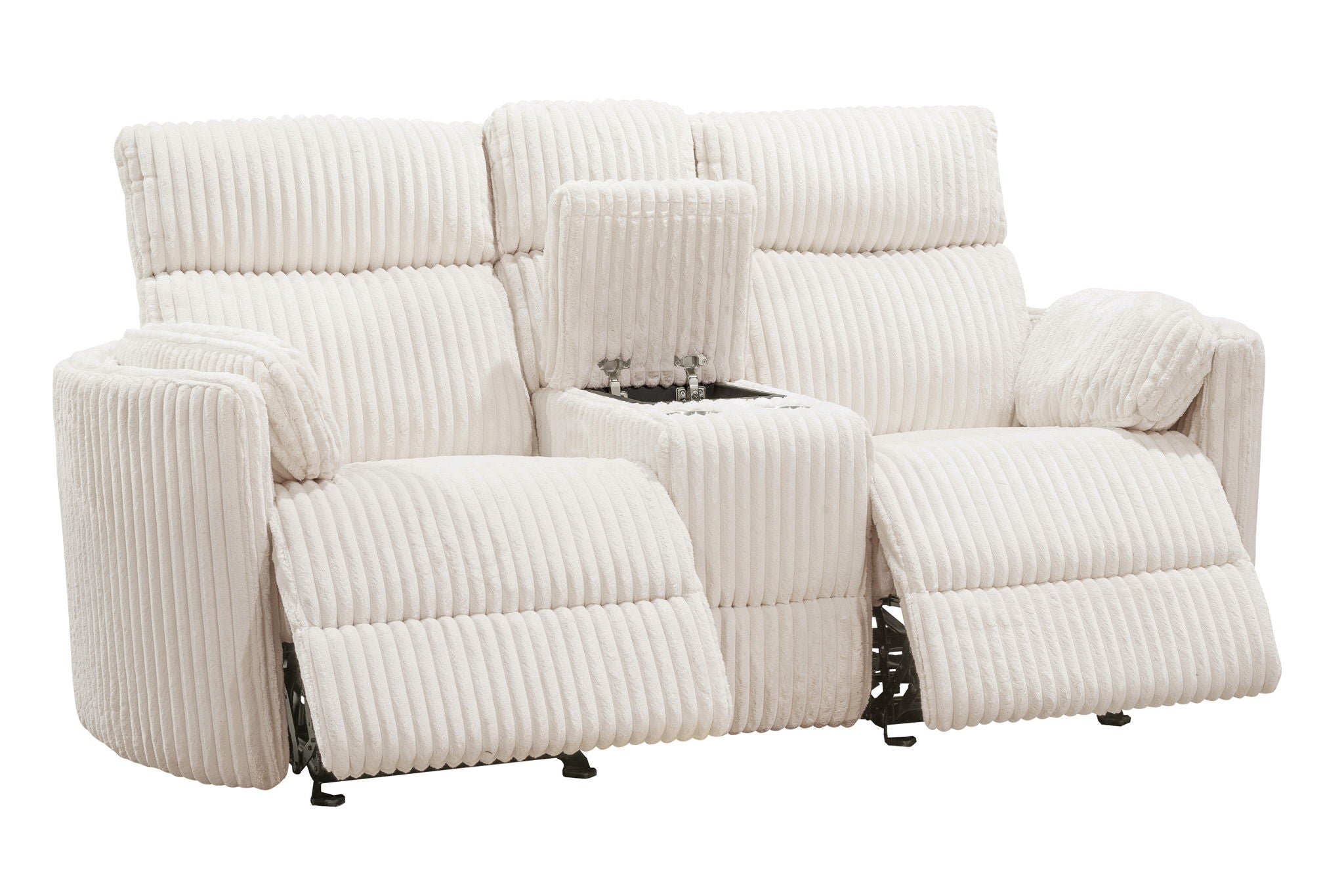 Radius - Power Glider Reclining Console Loveseat - Urban Living Furniture (Los Angeles, CA)