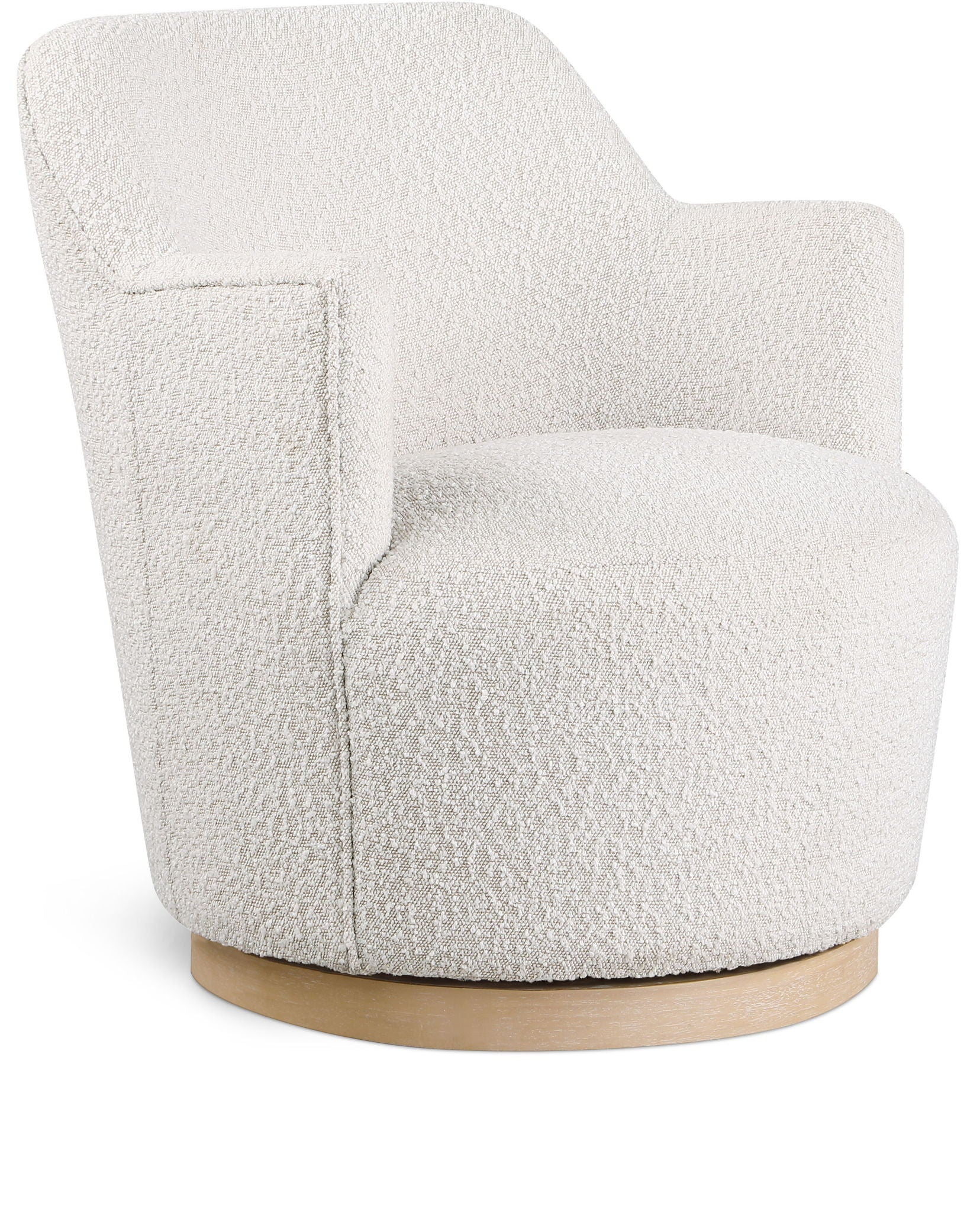 Clarita - Boucle Swivel Accent Chair - Urban Living Furniture (Los Angeles, CA)