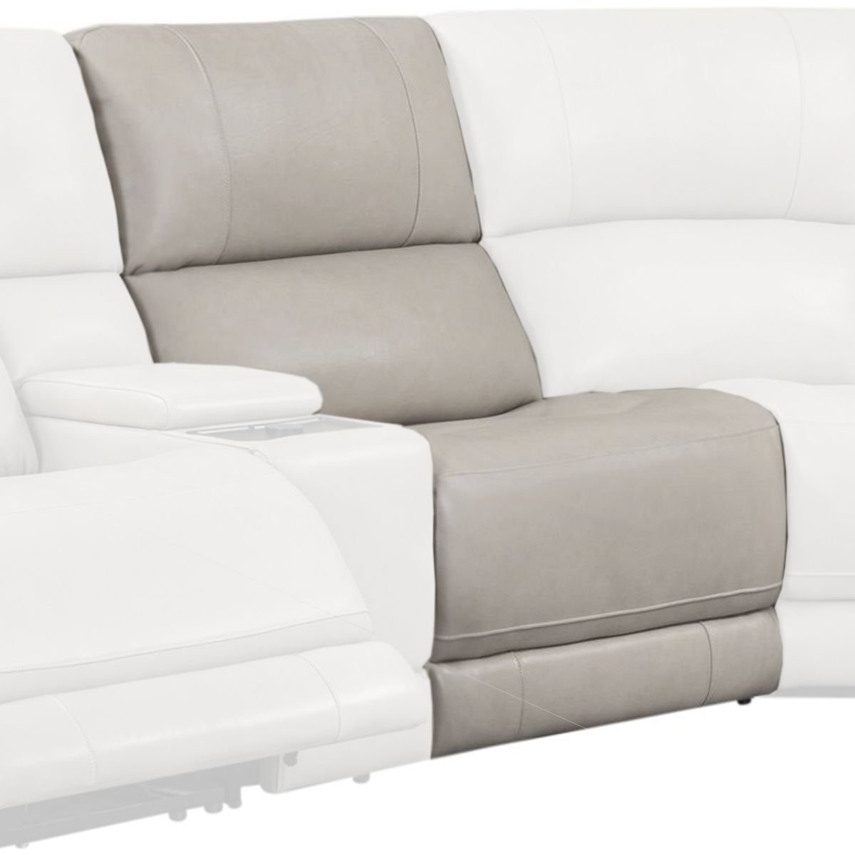 Easton - Armless Chair - Steamboat Quartz - Urban Living Furniture (Los Angeles, CA)