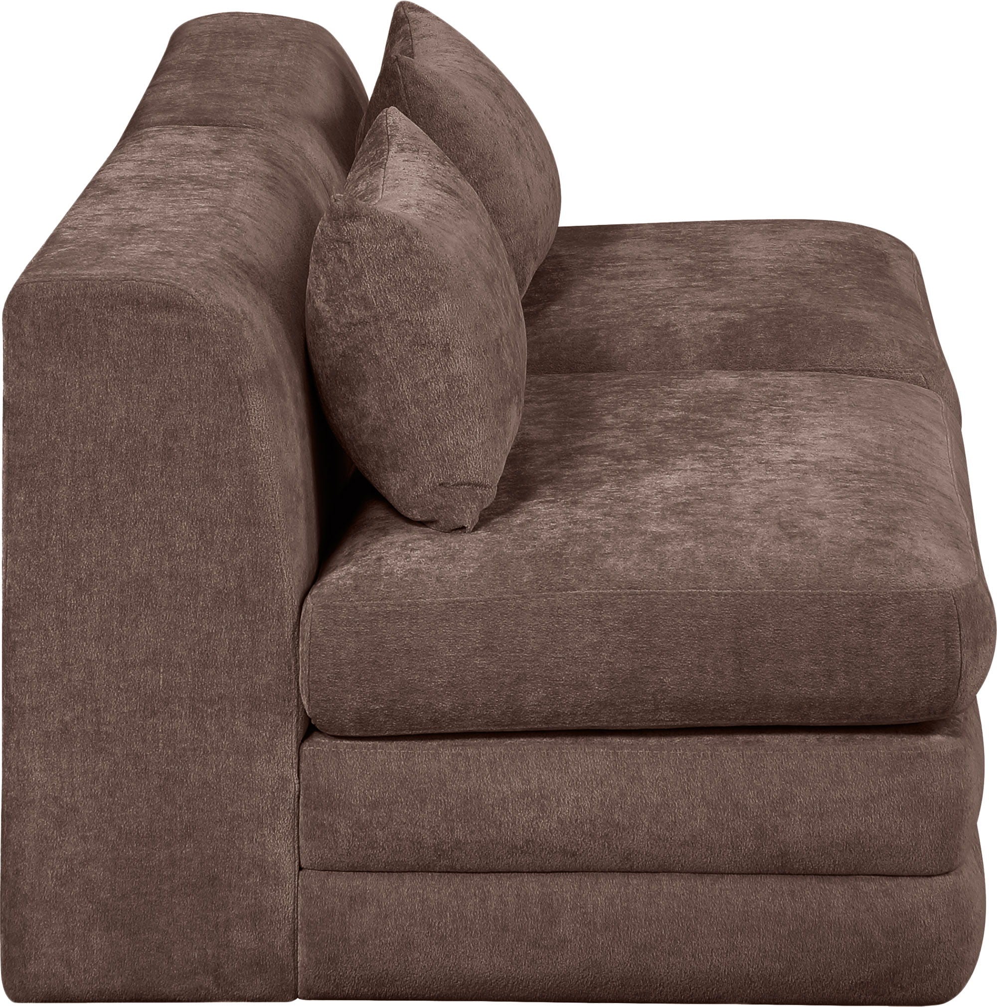 Stellar - 2 Piece 76" Upholstered Modular Armless Loveseat - Urban Living Furniture (Los Angeles, CA)