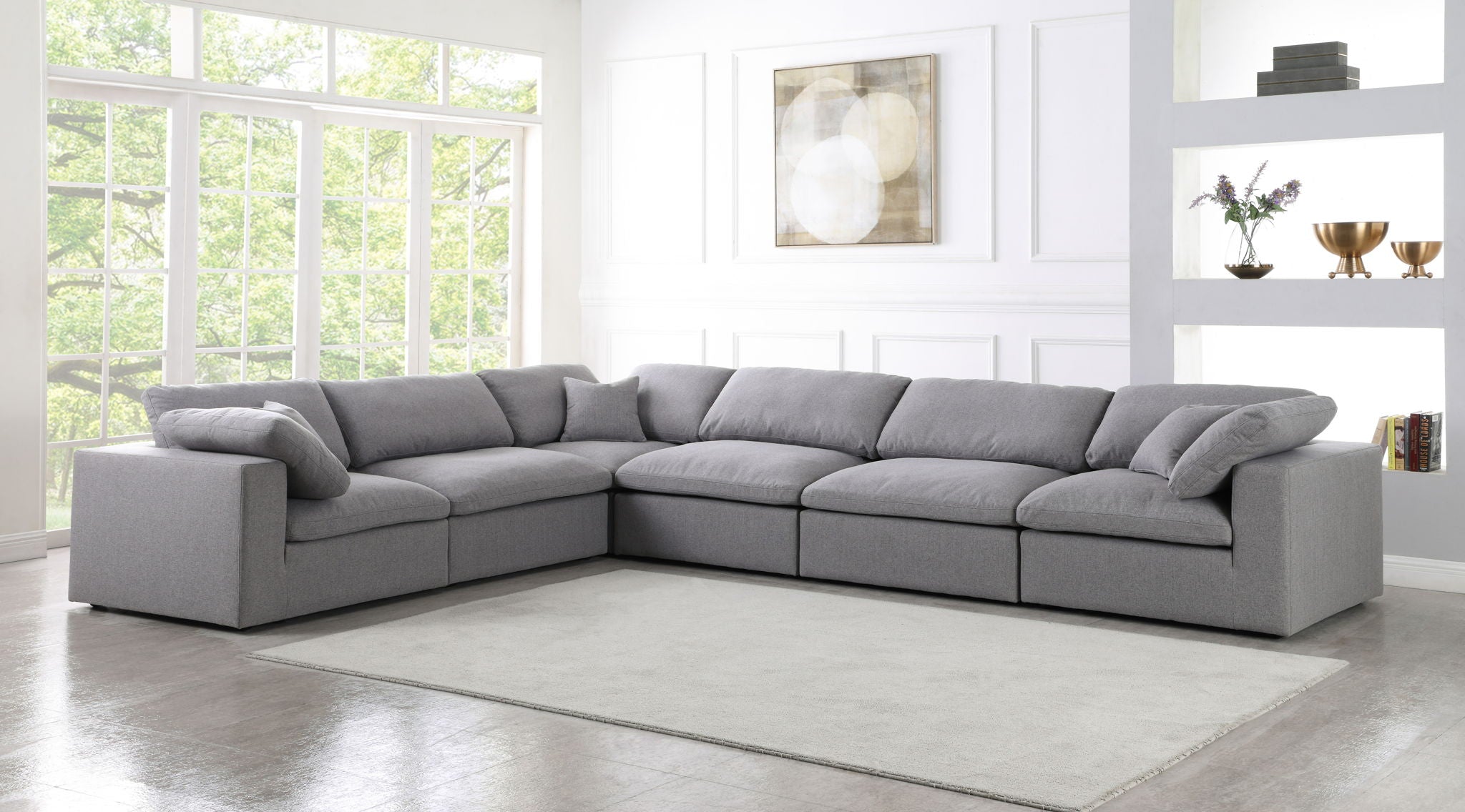 Serene - 6 Piece Modular Sectional - Urban Living Furniture (Los Angeles, CA)