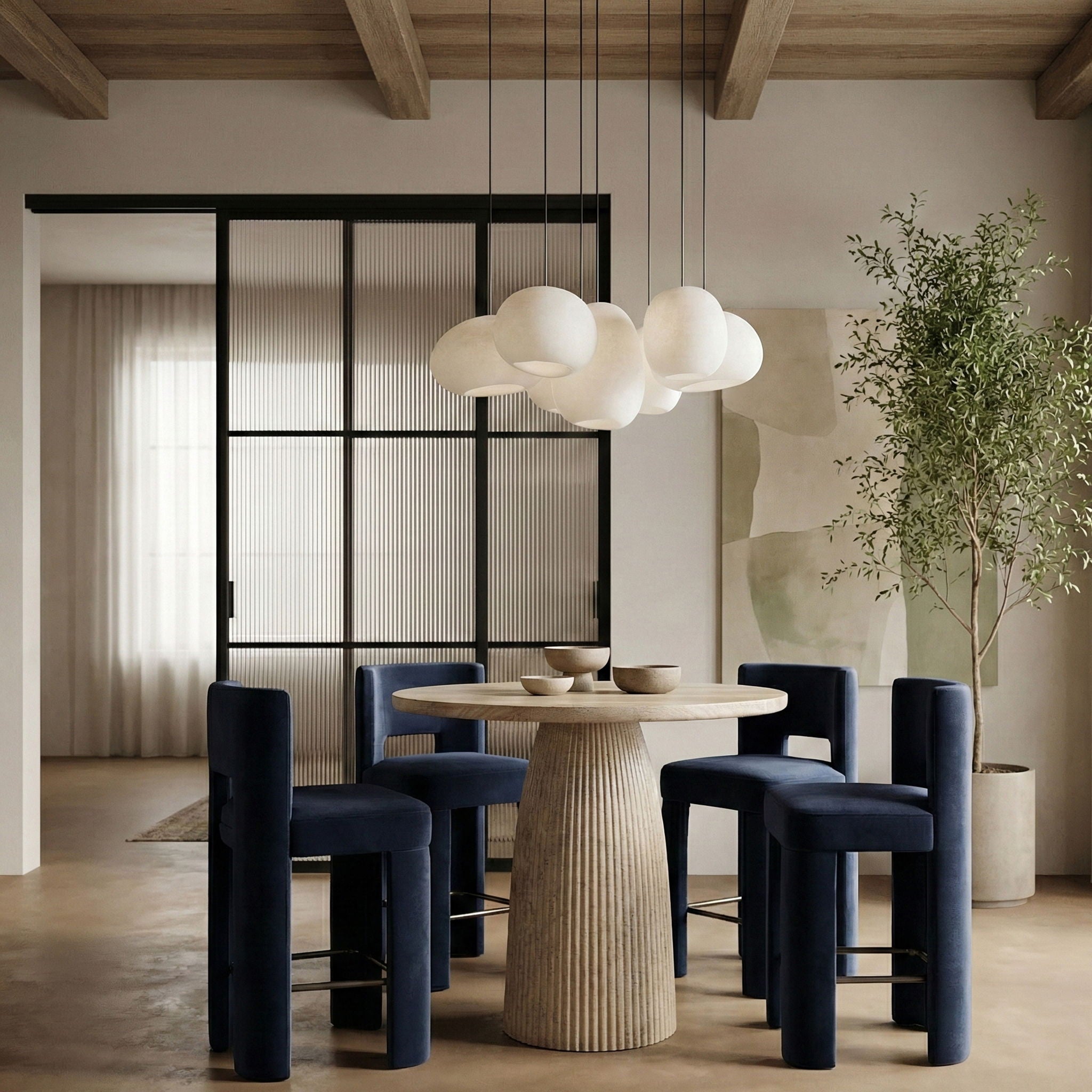 Venosa - Traverine Table - Urban Living Furniture (Los Angeles, CA)