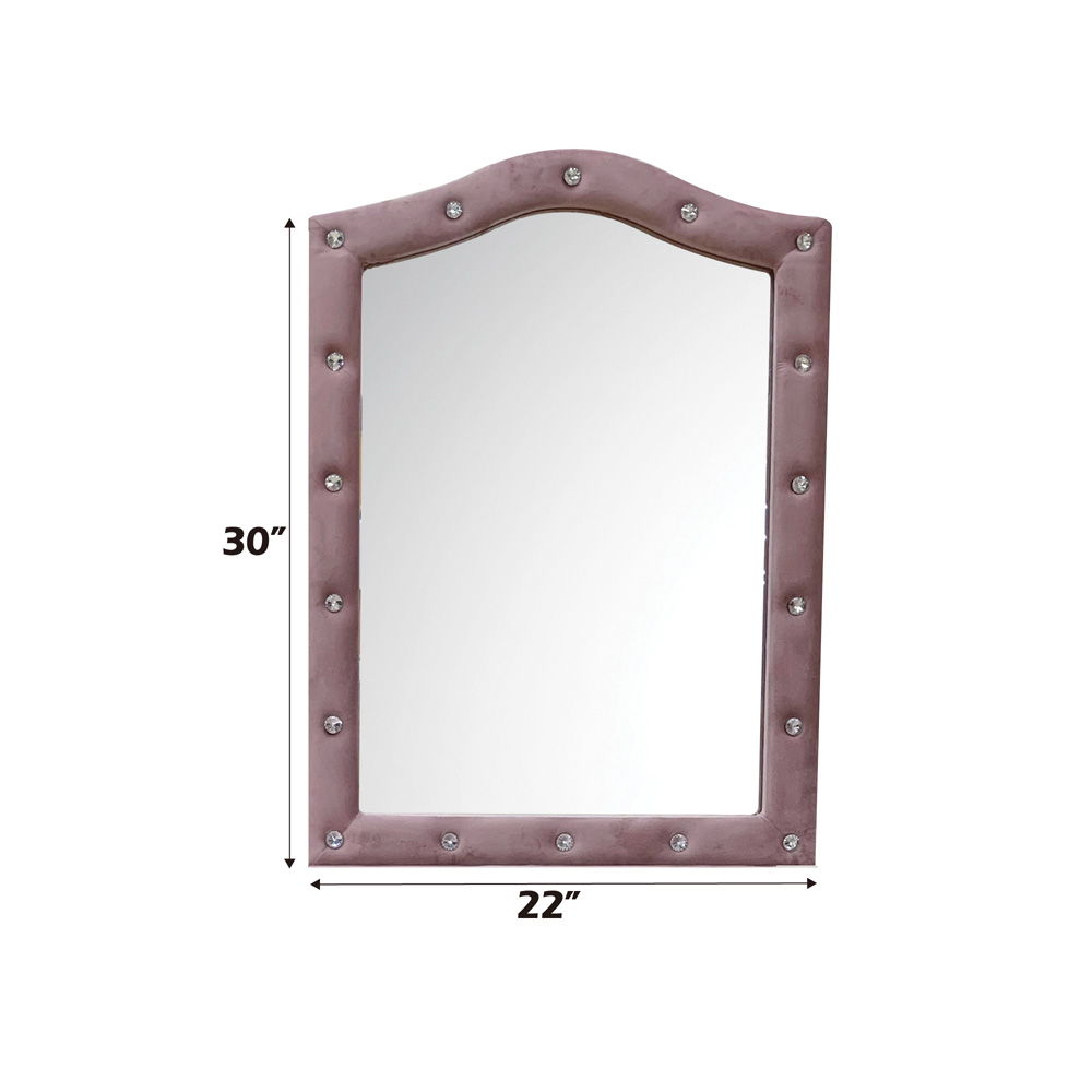 Reggie - Mirror - Pink Fabric - Urban Living Furniture (Los Angeles, CA)